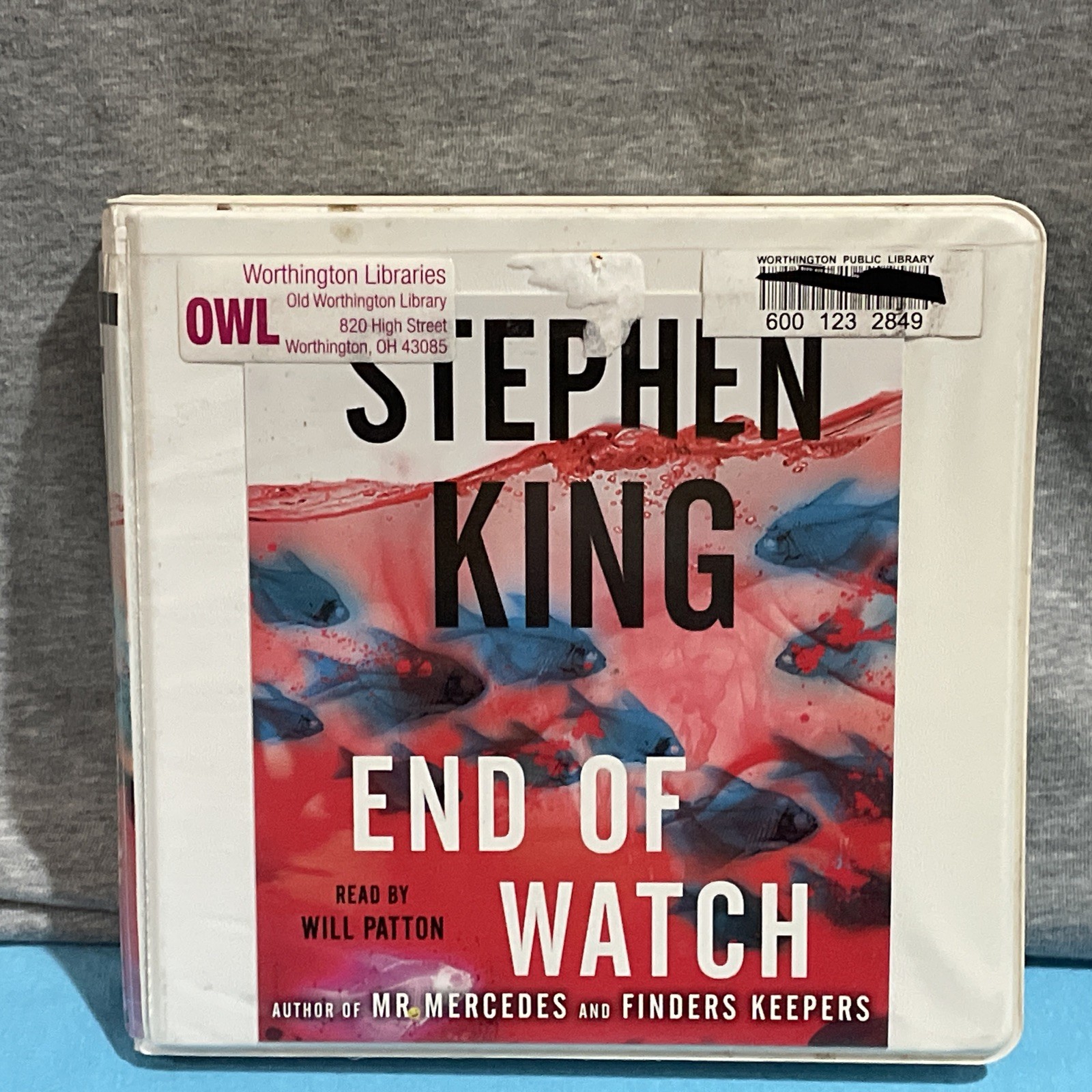 End of Watch by Stephen King (2016, Compact Disc) Book on Disc Complete
