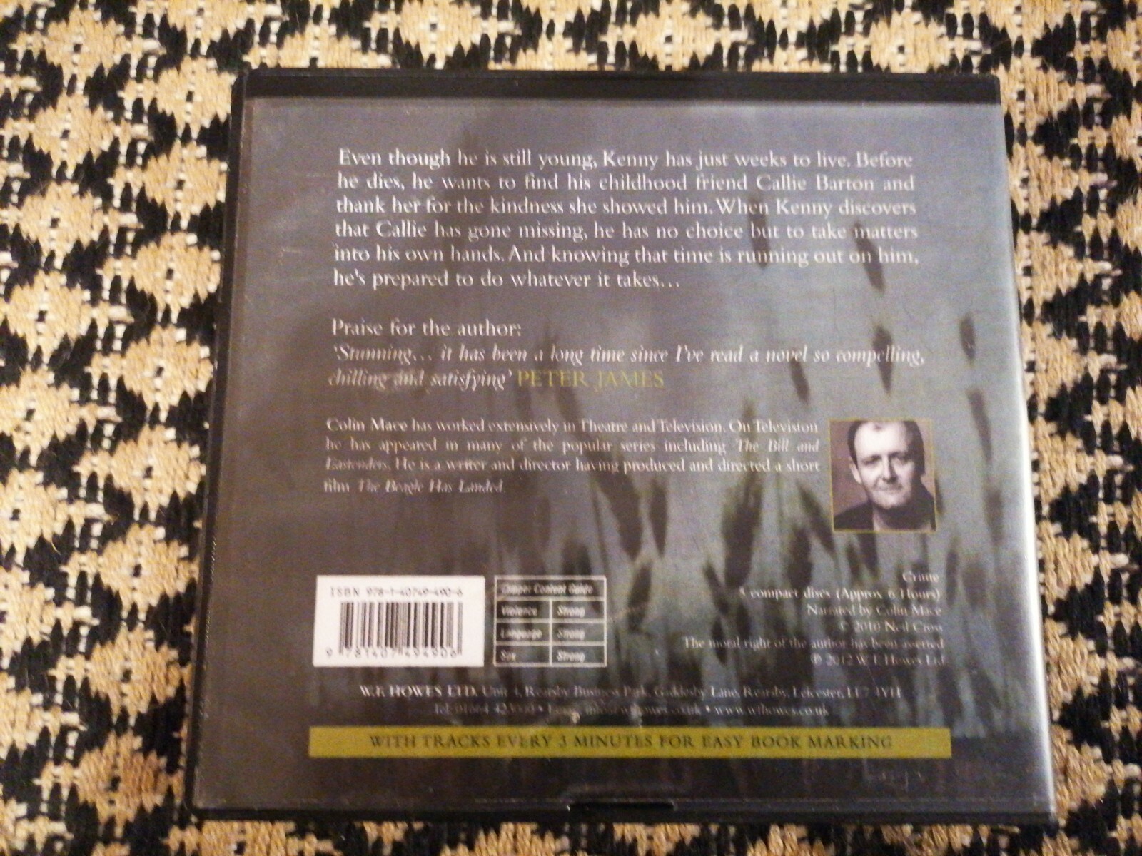 CAPTURED by Neil Cross (Audio CD) 5 Disc Set VGC