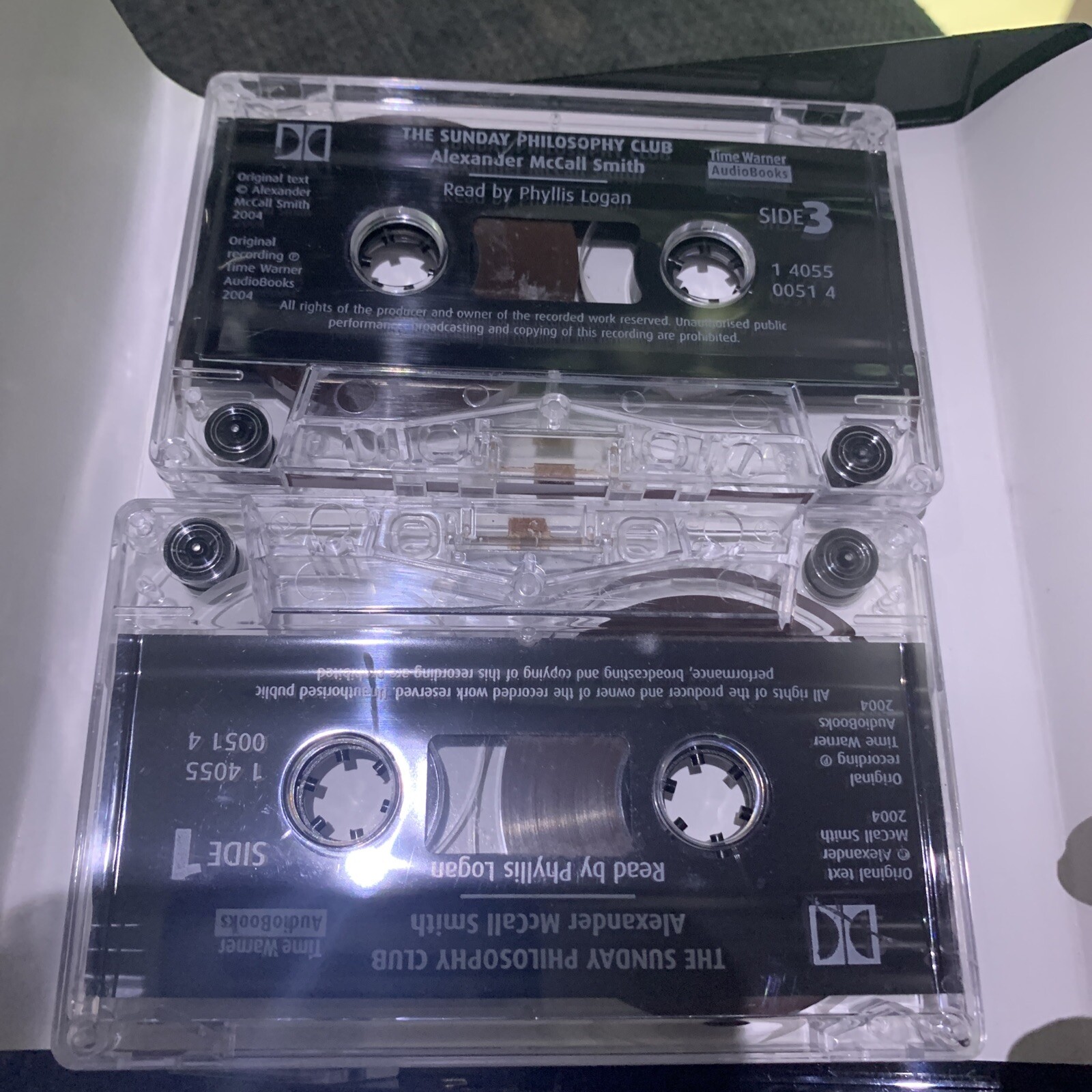 Alexander McCAll Smith — The Sunday Philosophy Club — Cassette Tape Audiobook