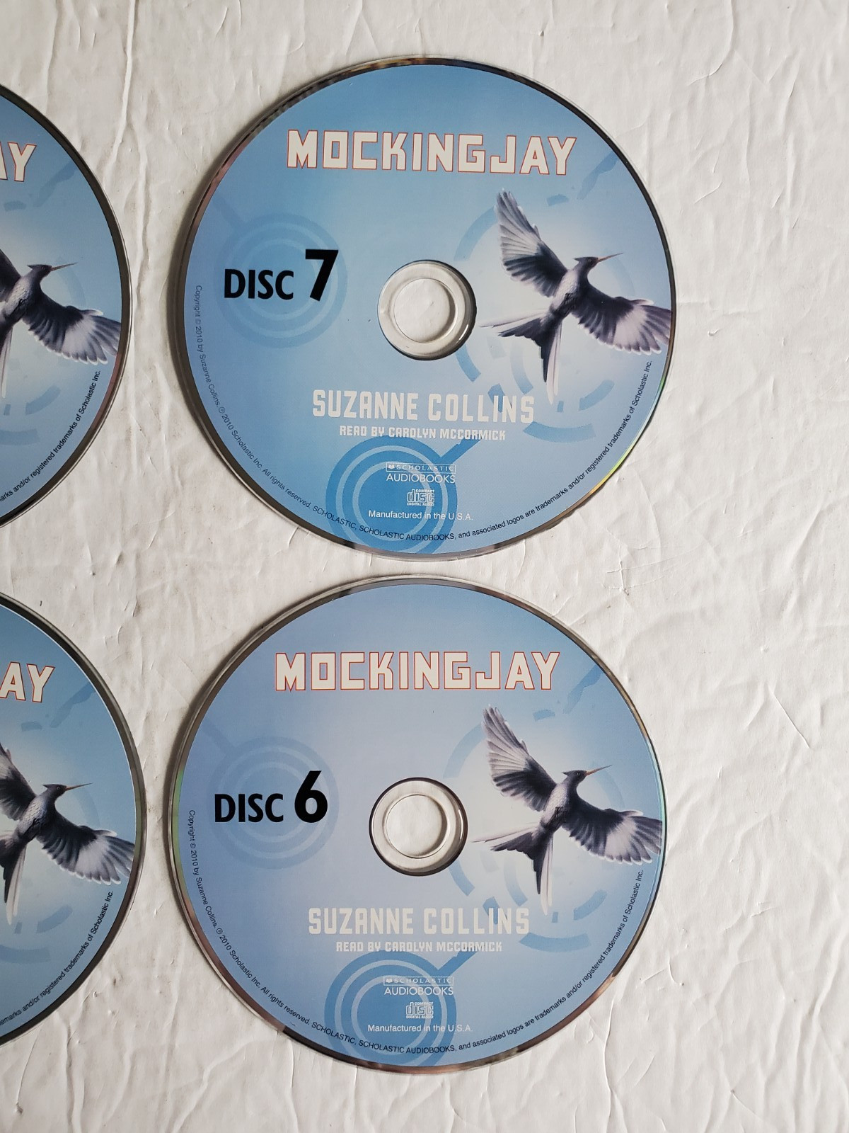 The Hunger Games Ser.: Mockingjay by Suzanne Collins (2010, Compact Disc) Audio