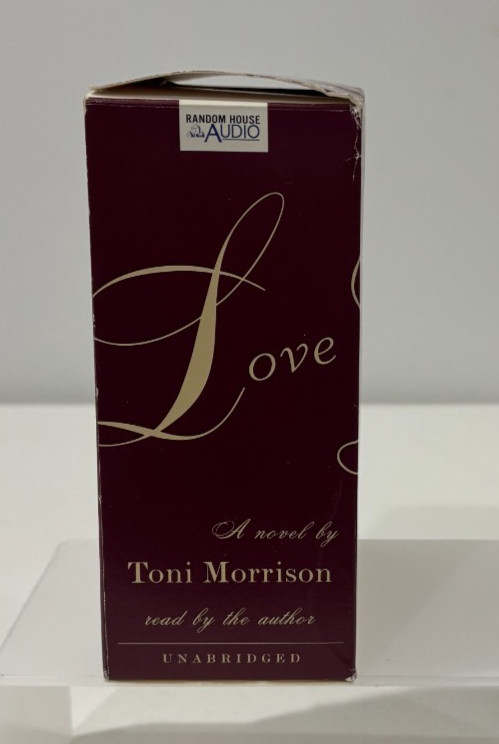 Love a Novel By Toni Morrison Unabridged Cassette Audiobook Vintage