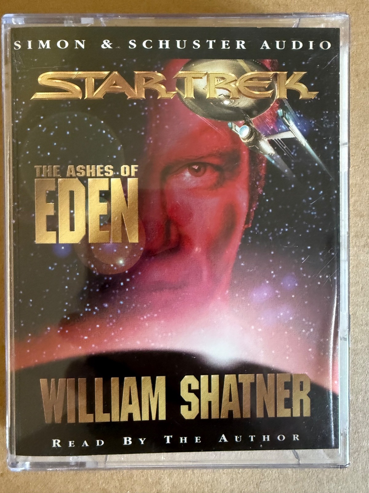 Star trek — The Ashes of Eden — By William Shatner — Audiobook cassette