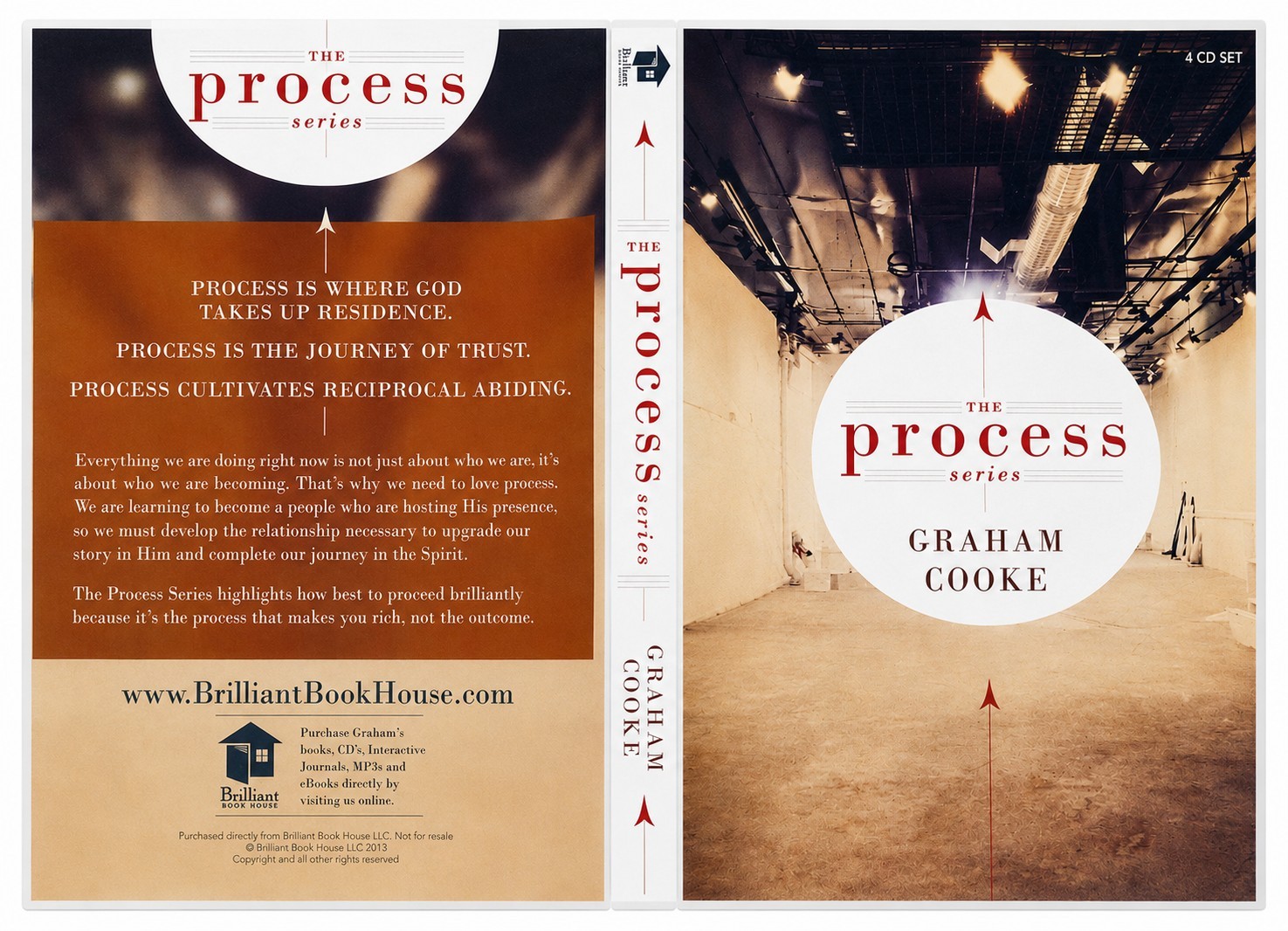 The Process Series Graham Cooke (Audiobook, 2013) 4 CD Set New/Other