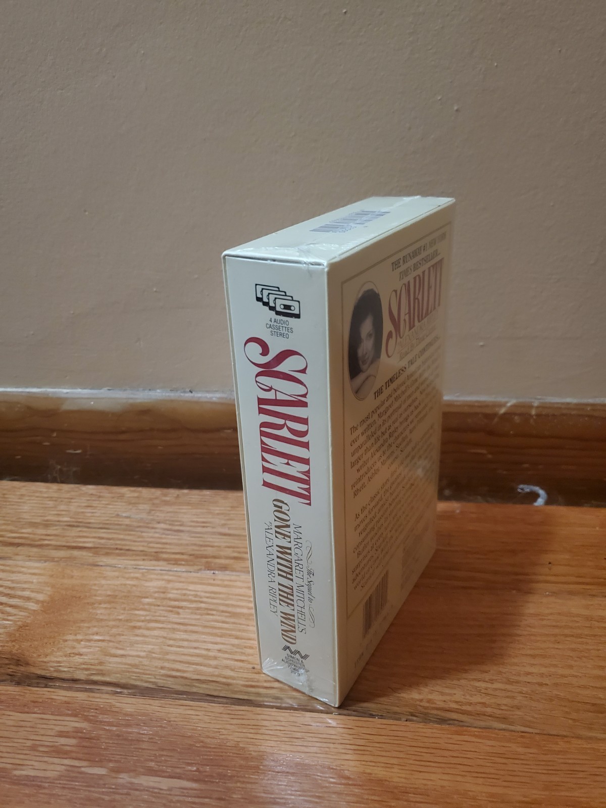 NEW Scarlett 4 Cassette Audio Book Gone with the Wind Sequel Simon & Schuster