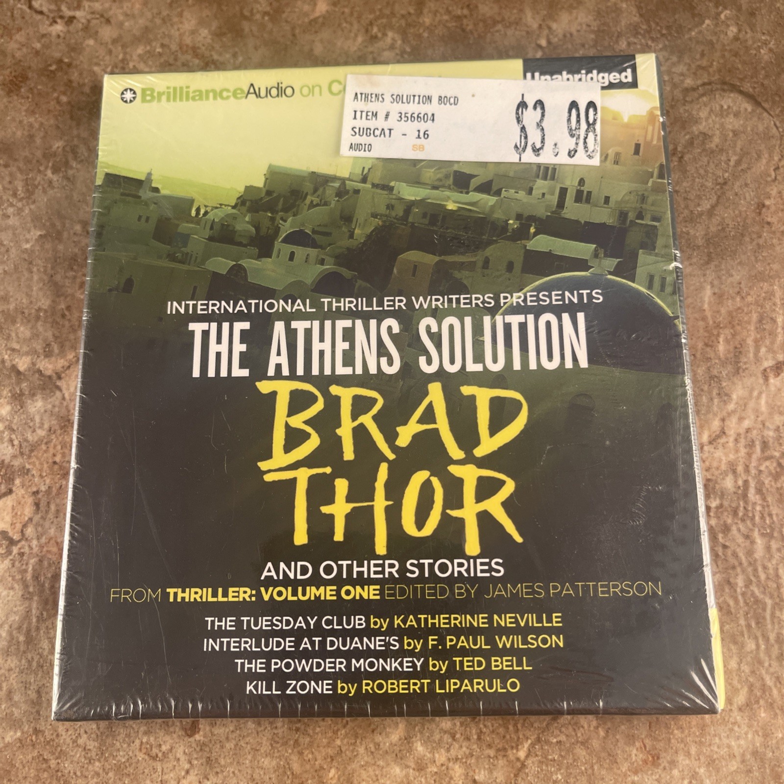 Audiobook By Brad Thor, Athens Solution, Tuesday Club, Powder Monkey, Kill Zone