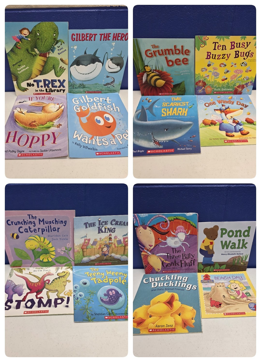 Lot of 16 — Scholastic Picture Books — Story Time, Homeschool, Literacy Learning