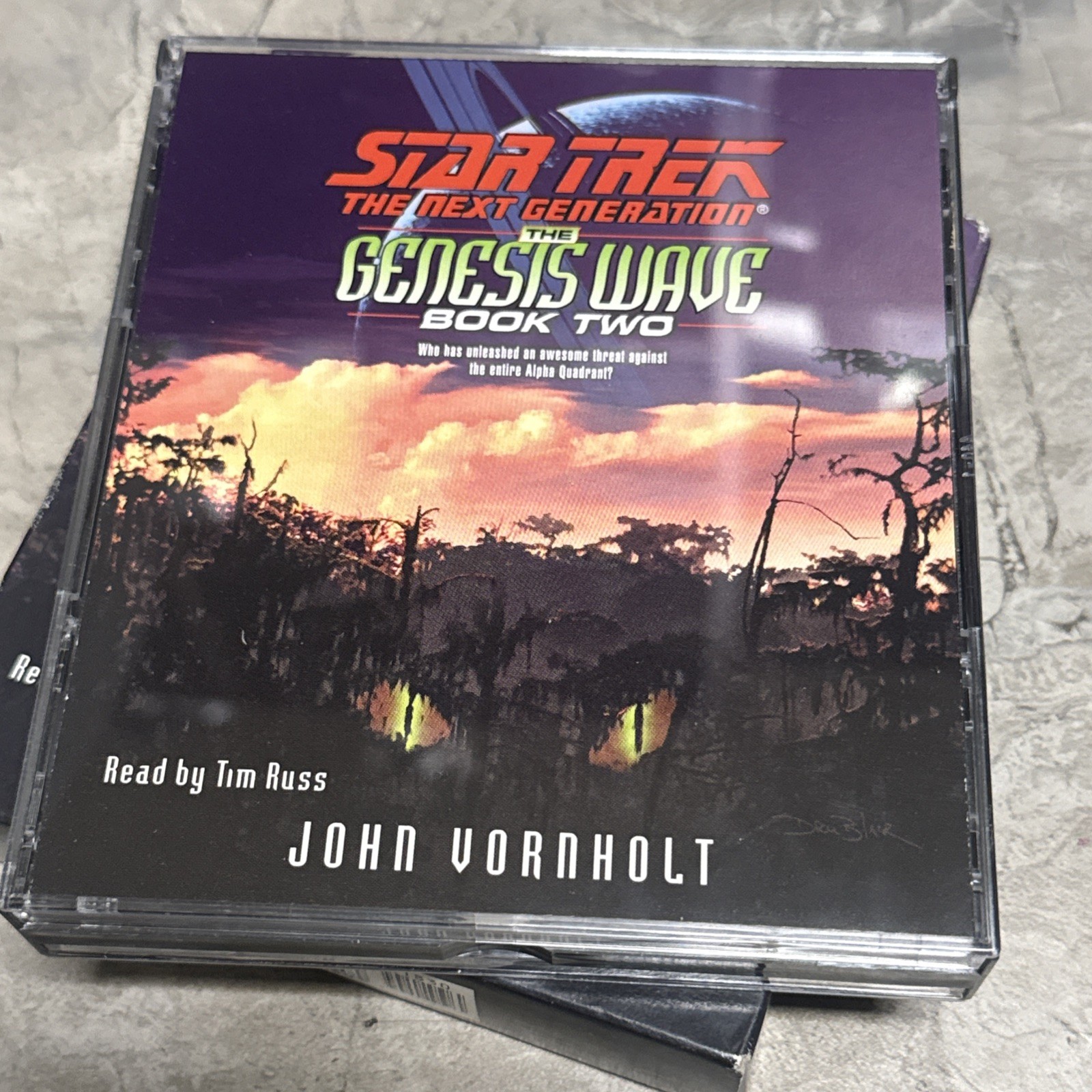 Star Trek The Next Generation: Genesis Wave Book 2 John Vornholt 3-CD Audiobook