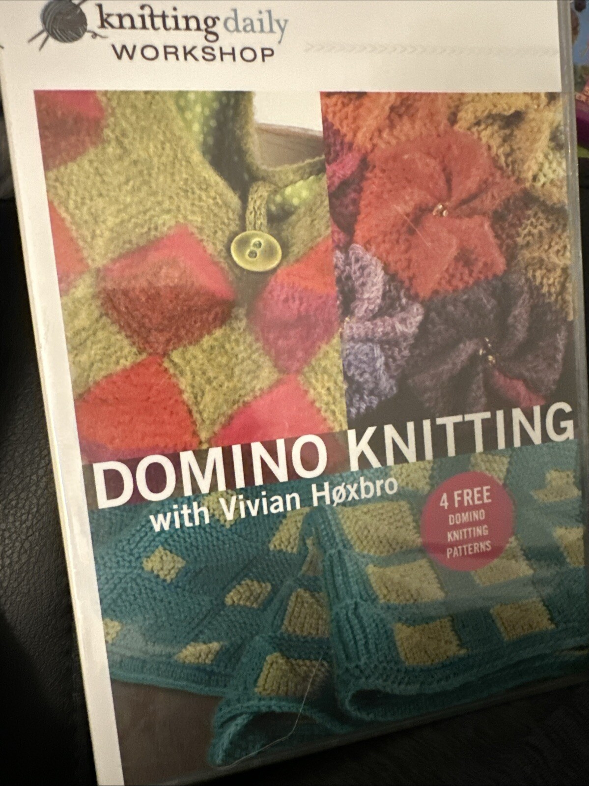Knitting Daily Workshop — Domino Knitting by Vivian Hoxbro (2012, Dvd, Audio)