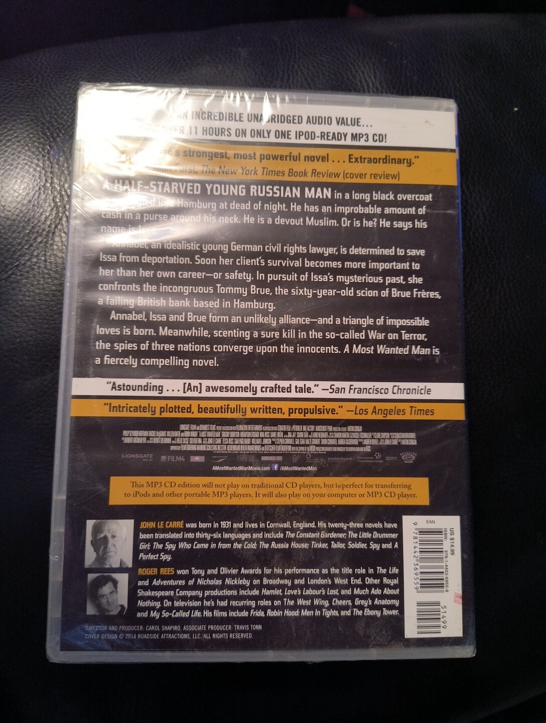 A Most Wanted Man by John Le Carre: Audiobook Brand New Mp3 CD