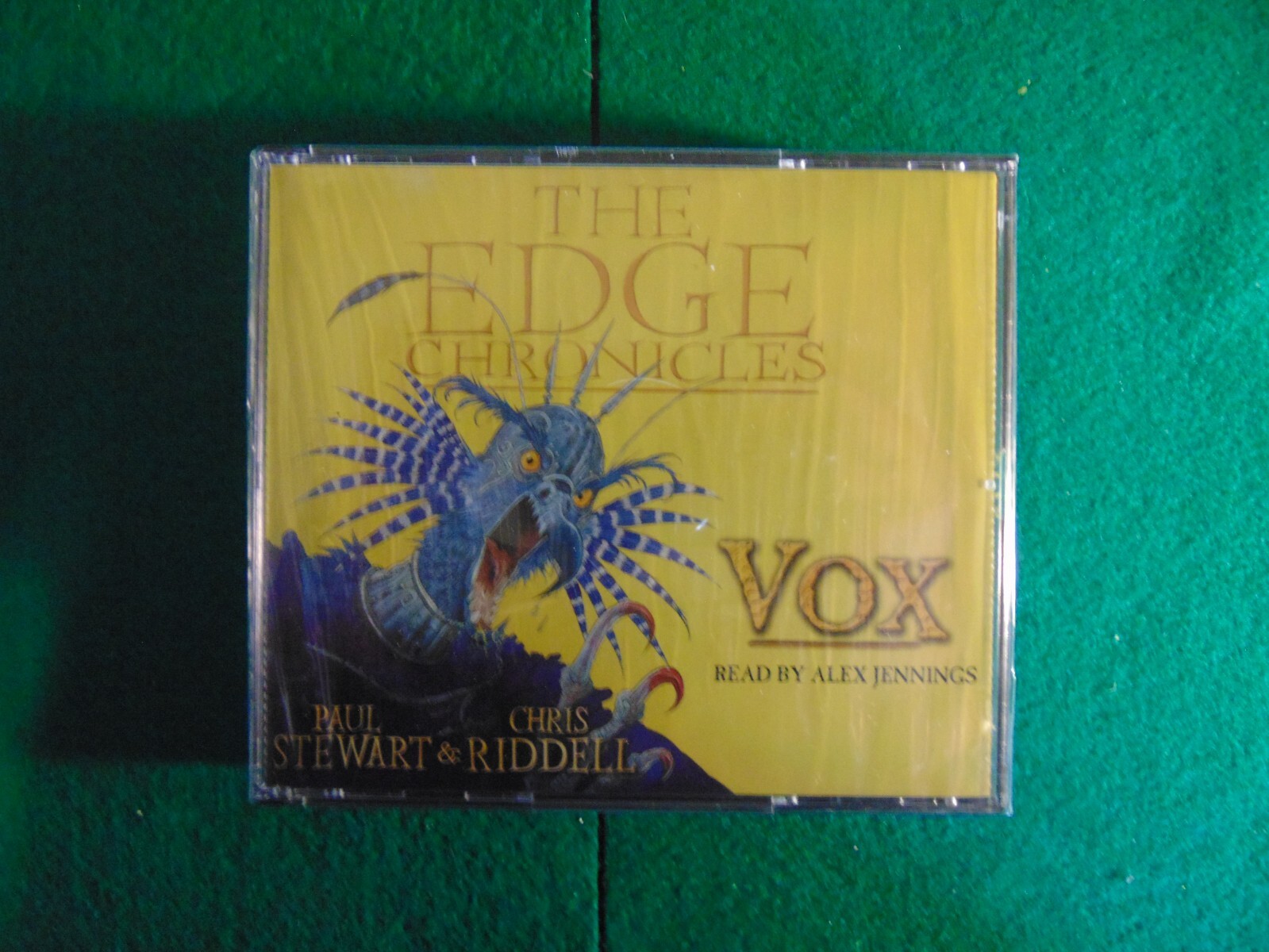 PAUL STEWART & CHRIS RIDDELL THE EDGE CHRONICLES VOX AUDIOBOOK