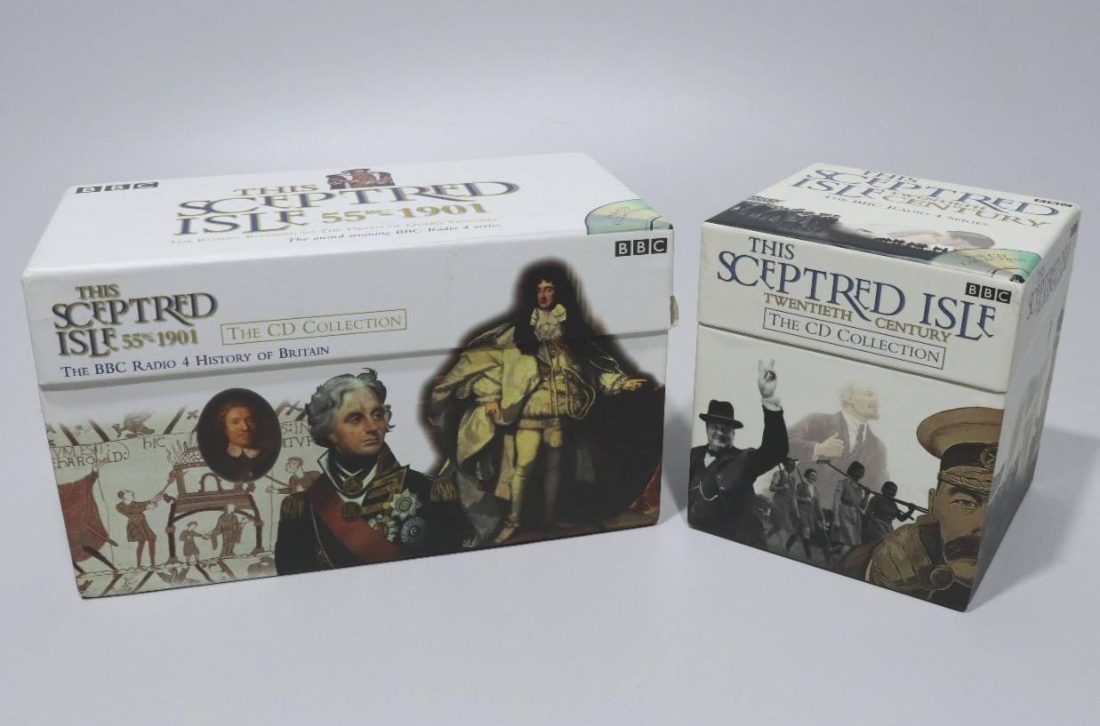 This Sceptred Isle BBC Box Set 55BC to 1901 + 20th Century Complete 43 x CD Set
