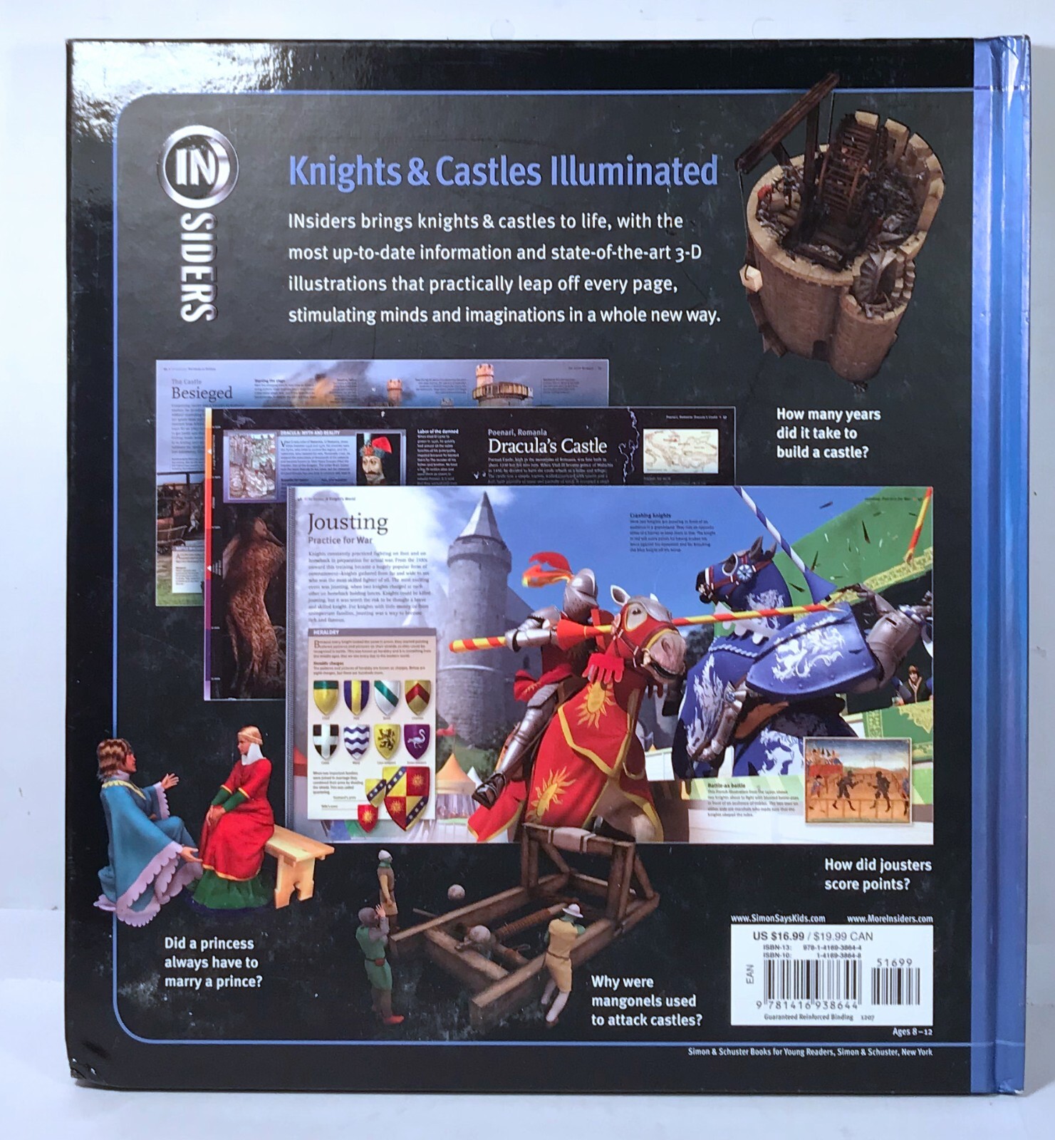 Knights & Castles — Hardback — Works with Dwarven Forge & DnD D&D
