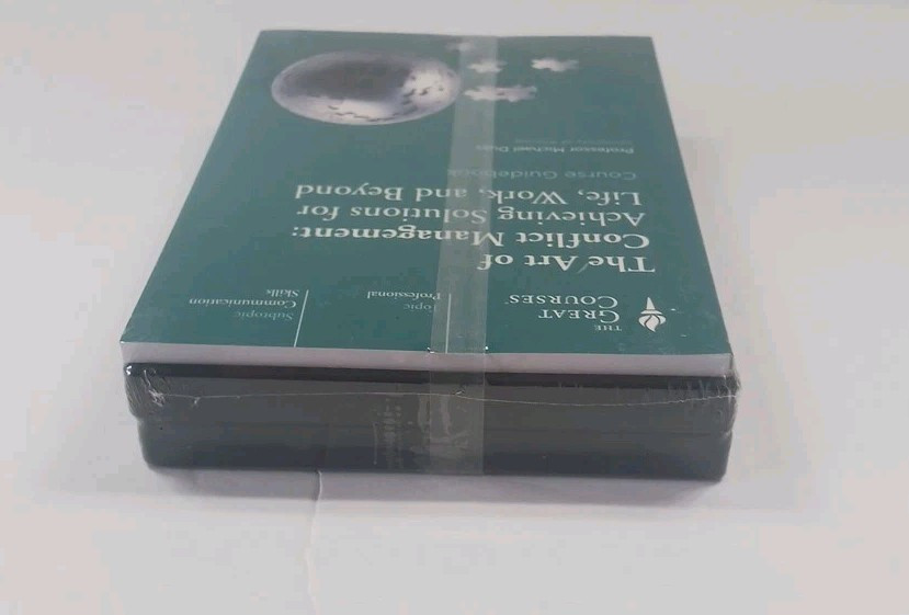 Great Courses CD The Art of Conflict Management 12 Disc’s by Michael Dues NEW