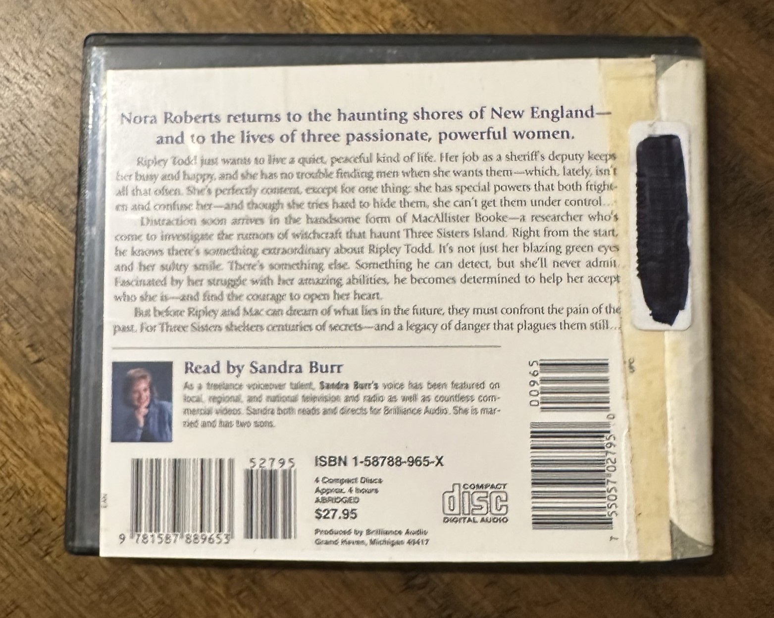 Three Sisters Island Trilogy Heaven and Earth Nora Roberts Unabridged Audiobook