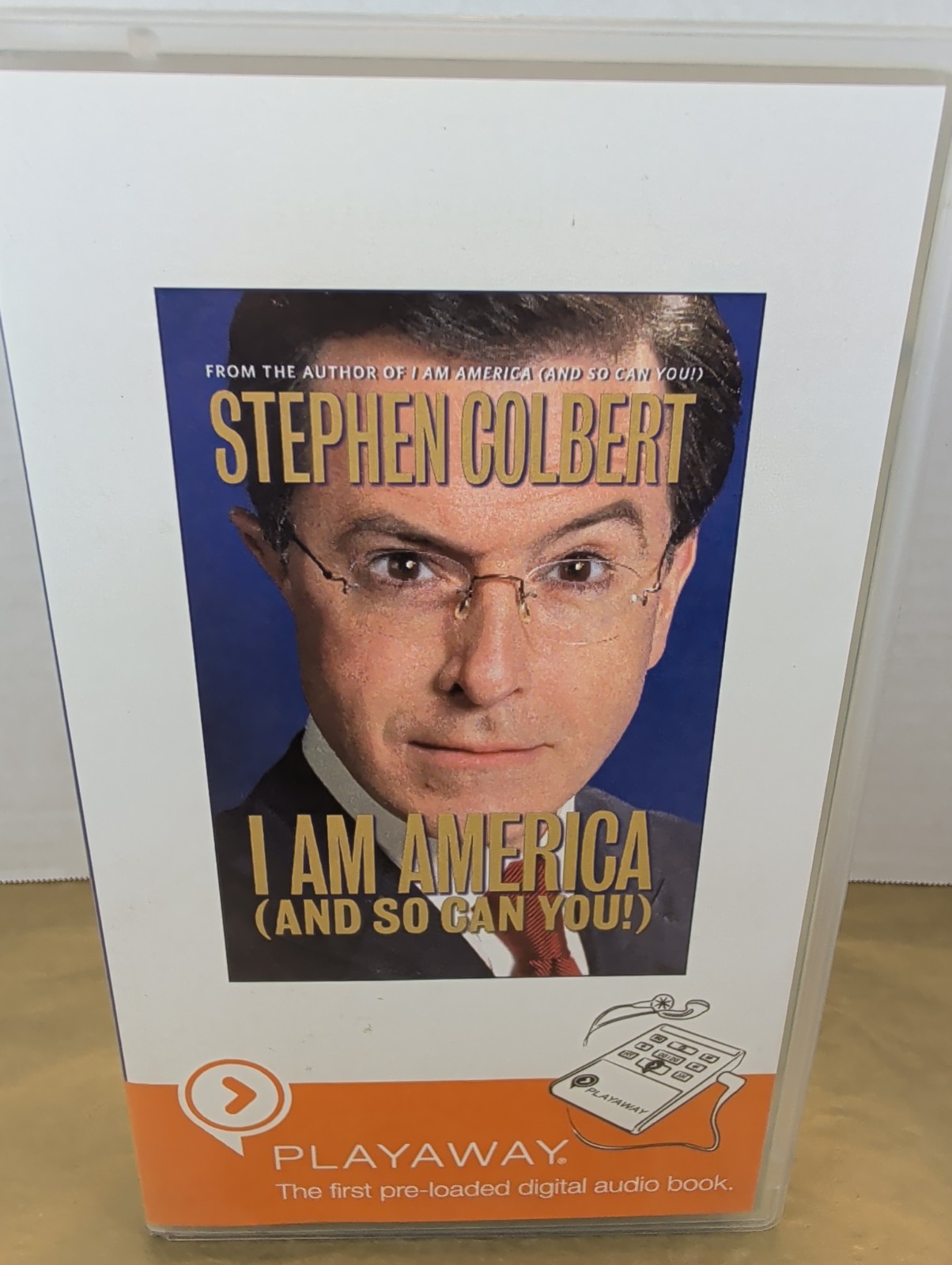 PLAYAWAY Stephen Colbert I Am America Audiobook Ex-Library
