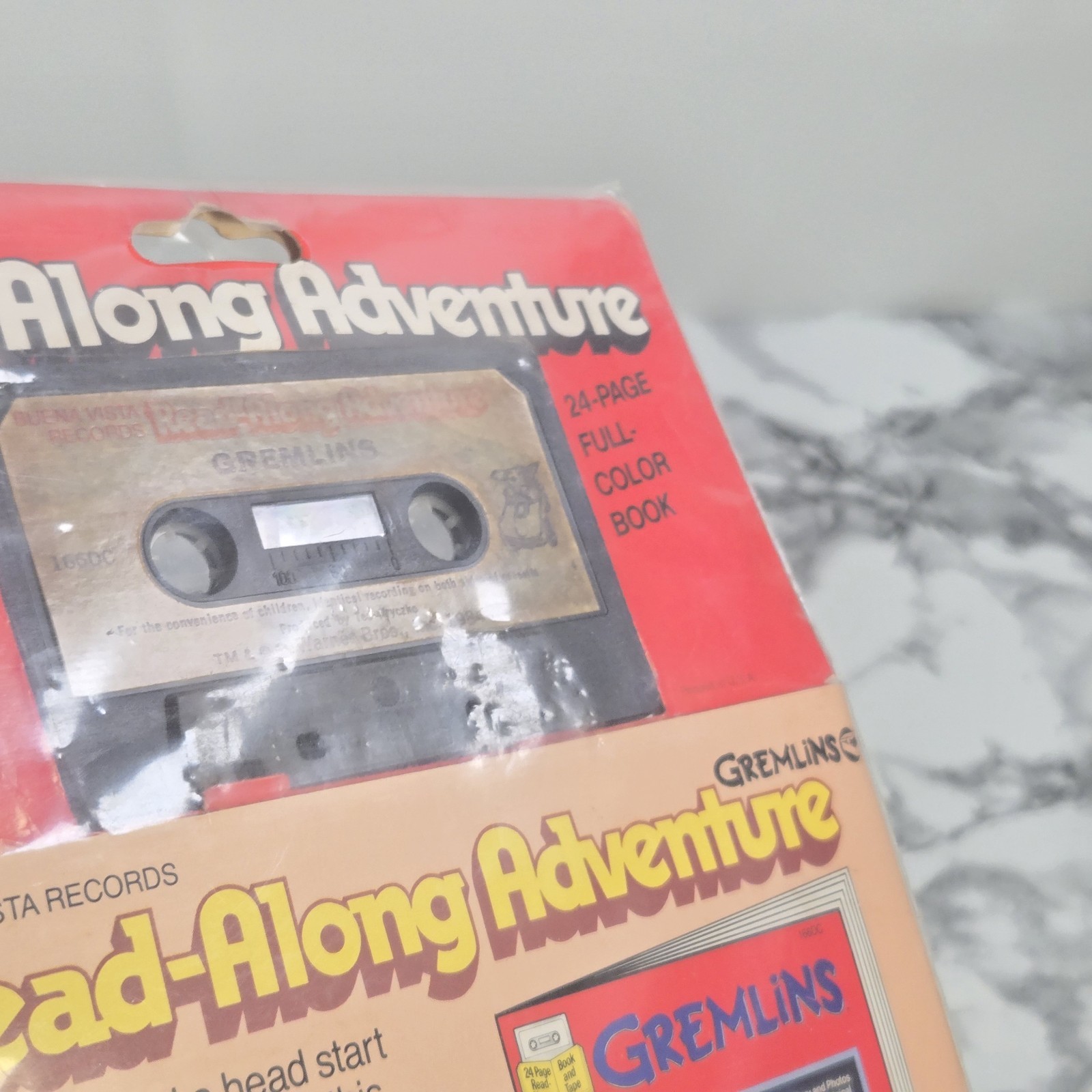 NEW — Gremlins — Read-Along Adventure (Story Cassette Tape & 24-Page Book)