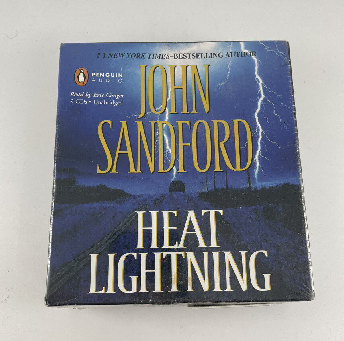 Heat Lightning By John Sanford Audiobook CD Novel Book New