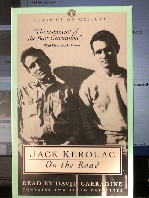 Jack Kerouac: On The Road. Read by David Carradine. Two cassettes