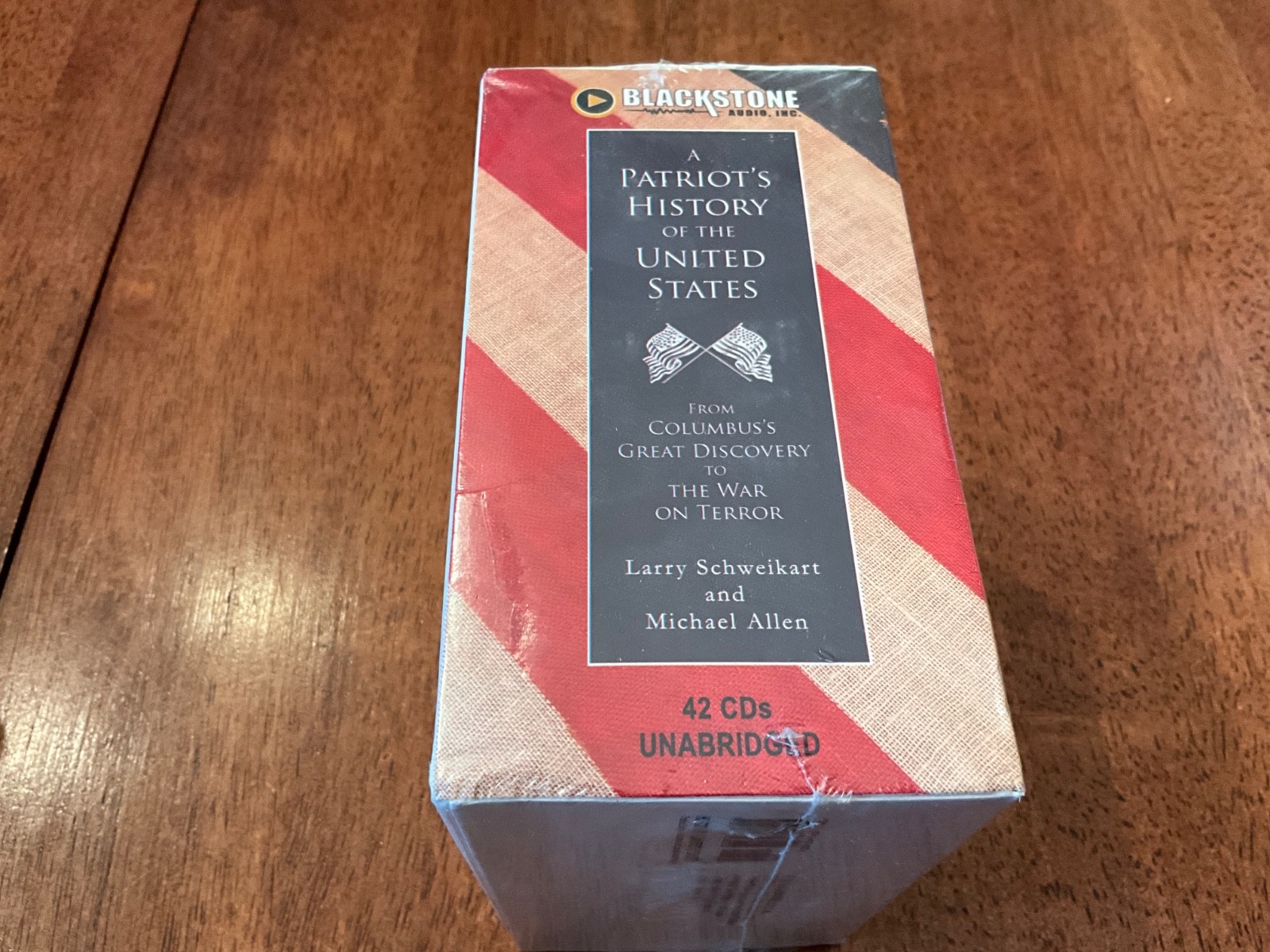 A Patriot’s History of the United States (Audiobook, 42 CD Discs) New, Sealed