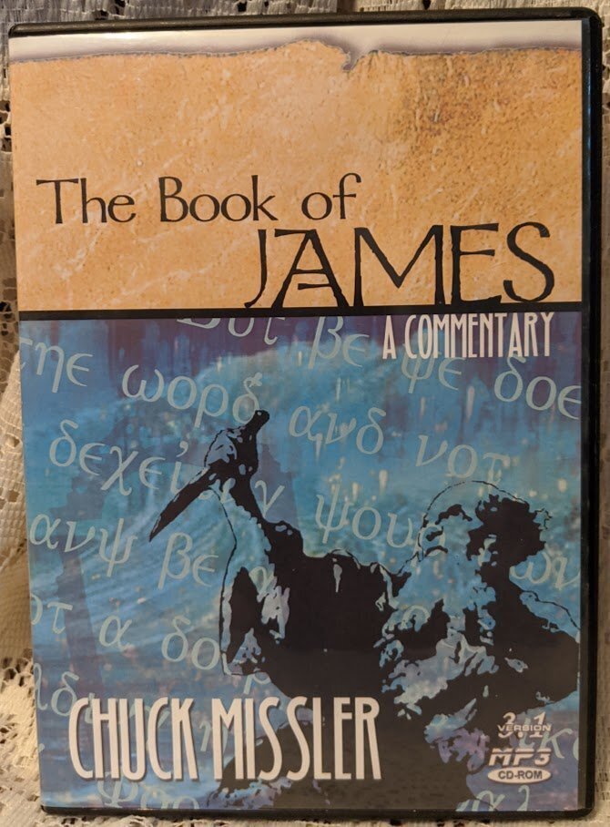 The Book of JAMES Christian Commentary MP3 CD-ROM Chuck Missler 2006 Bible V 3.1