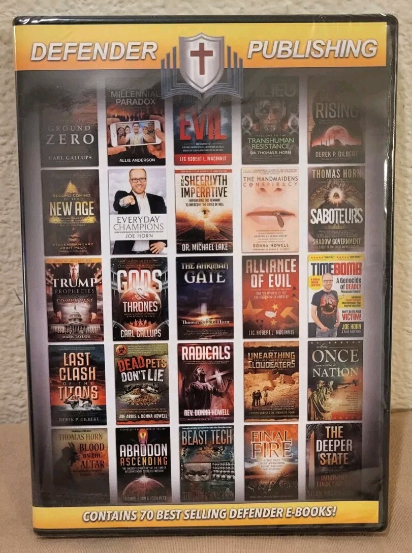 Defender Publishing • 70 Best Selling E-Books Data Disc Library • New/Sealed!!