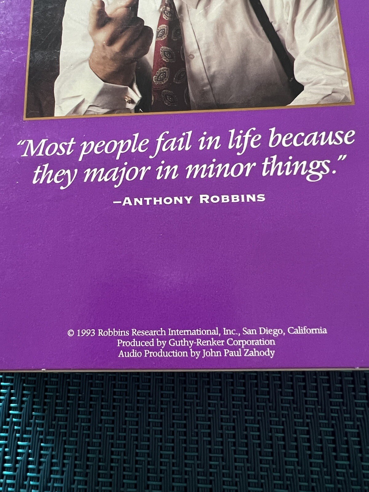 Anthony Robbins personal power moving beyond procrastination to a limited power!