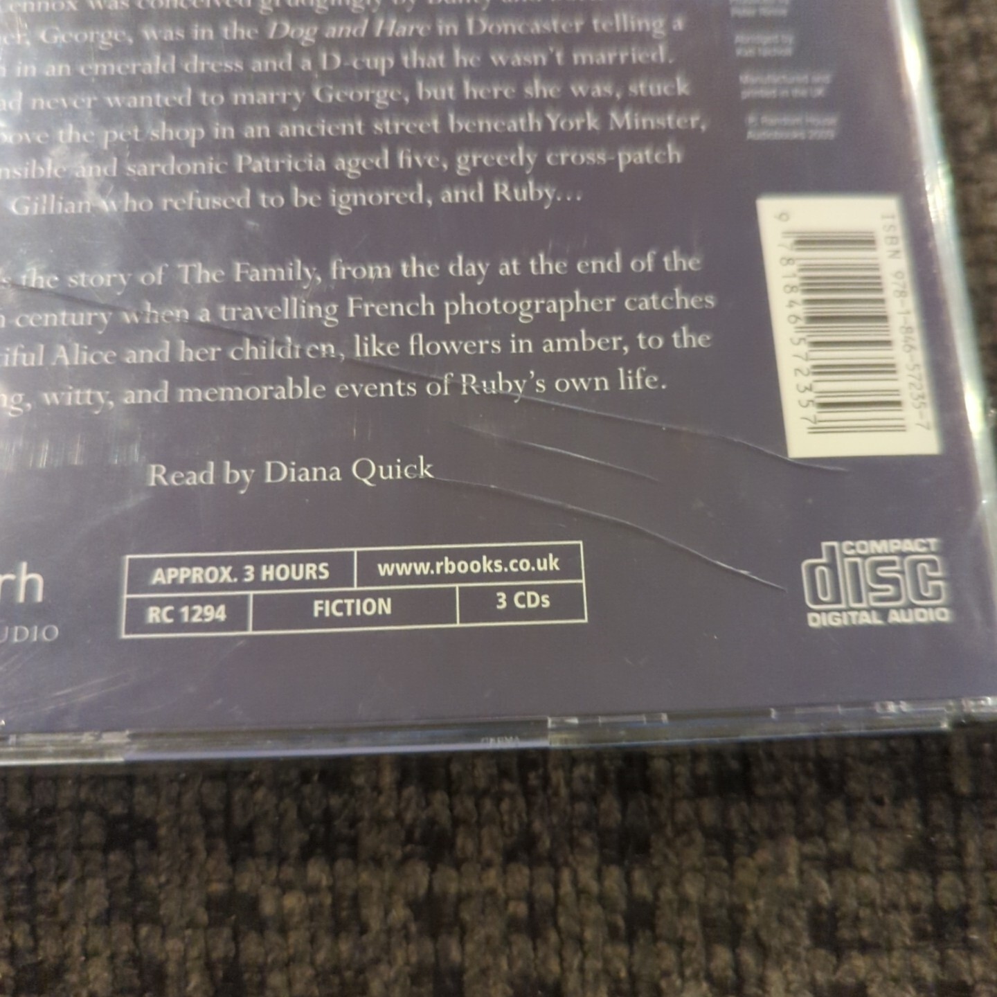 Kate Atkinson — Behind The Scenes At The Museum (CD-Audio) . New. Sealed 3 Hours