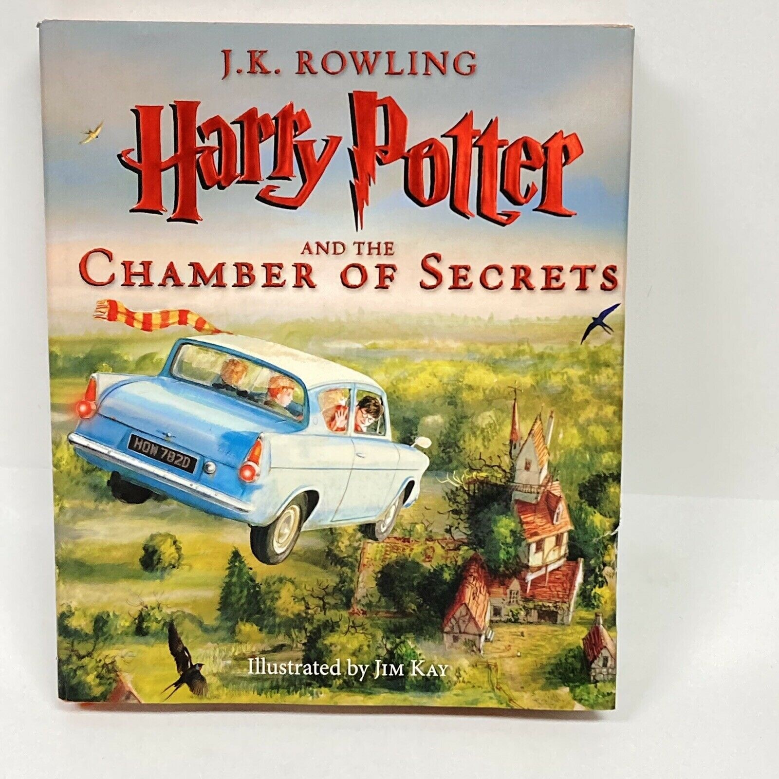 DAMAGED Harry Potter The Chamber of Secrets Book 2 With Dust Cover