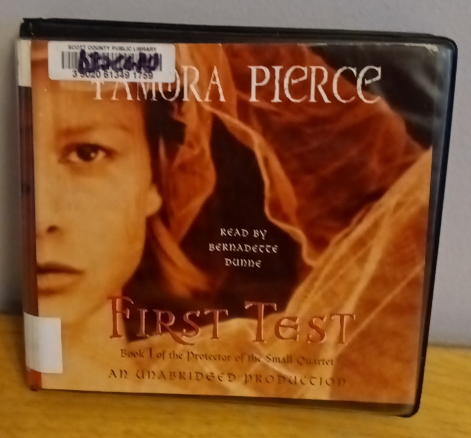 First Test: Book 1 of the Protector of the Small Quartet Audio CD Ex Library