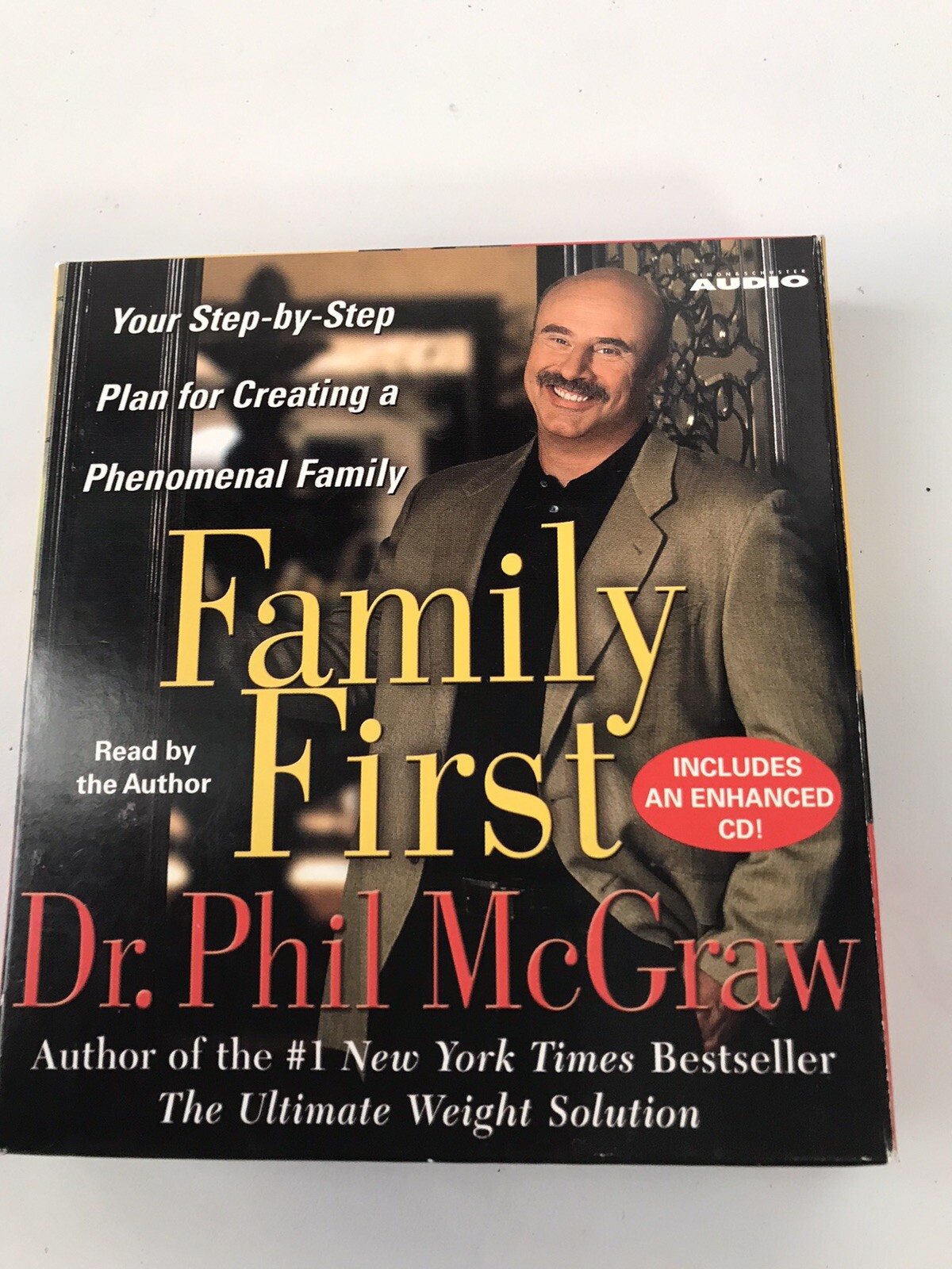 Family First by Dr. Phil McGraw. Audiobook CD. Enhanced CD