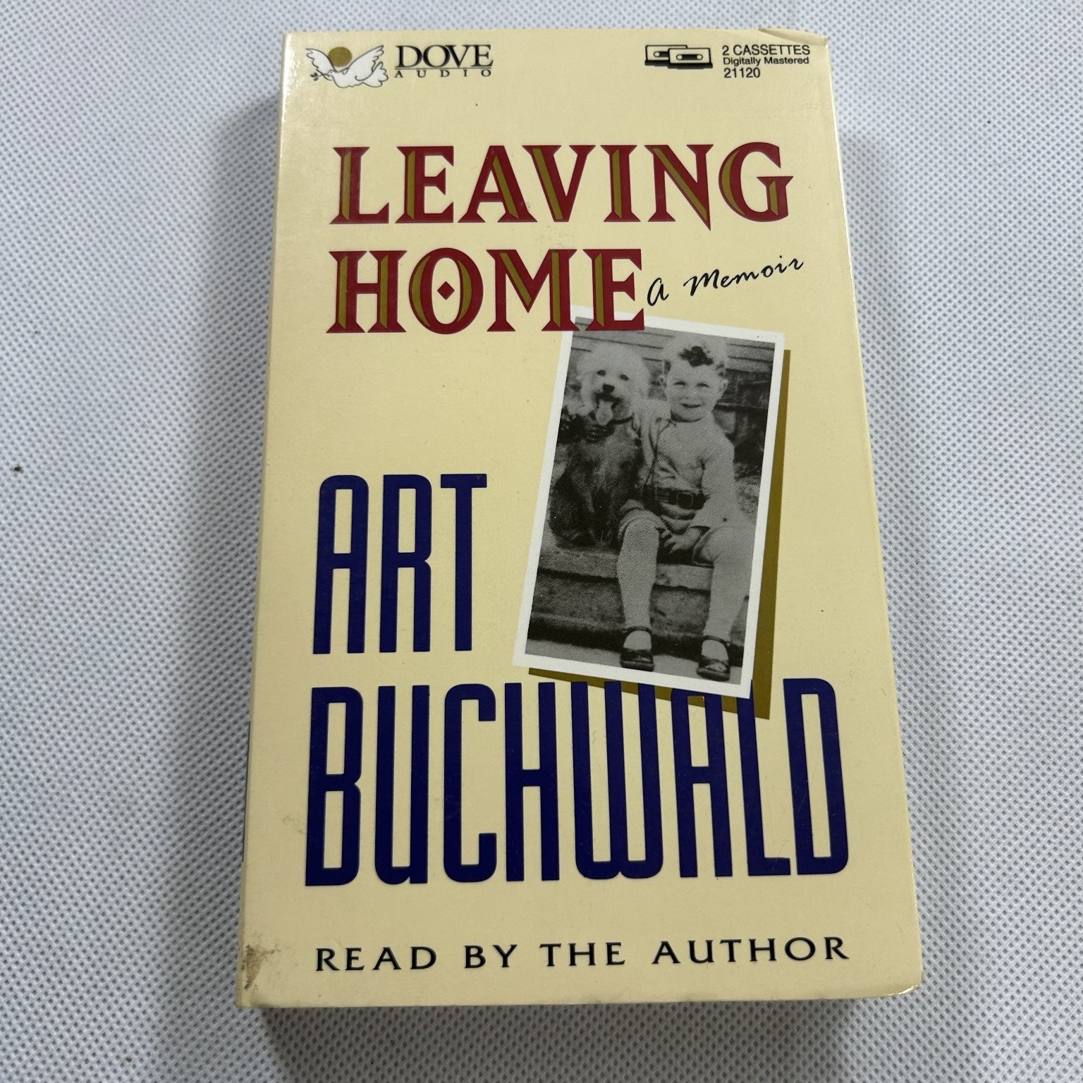 Leaving Home by Art Buchwald Audiobook Cassettes Unabridged 2 Tapes