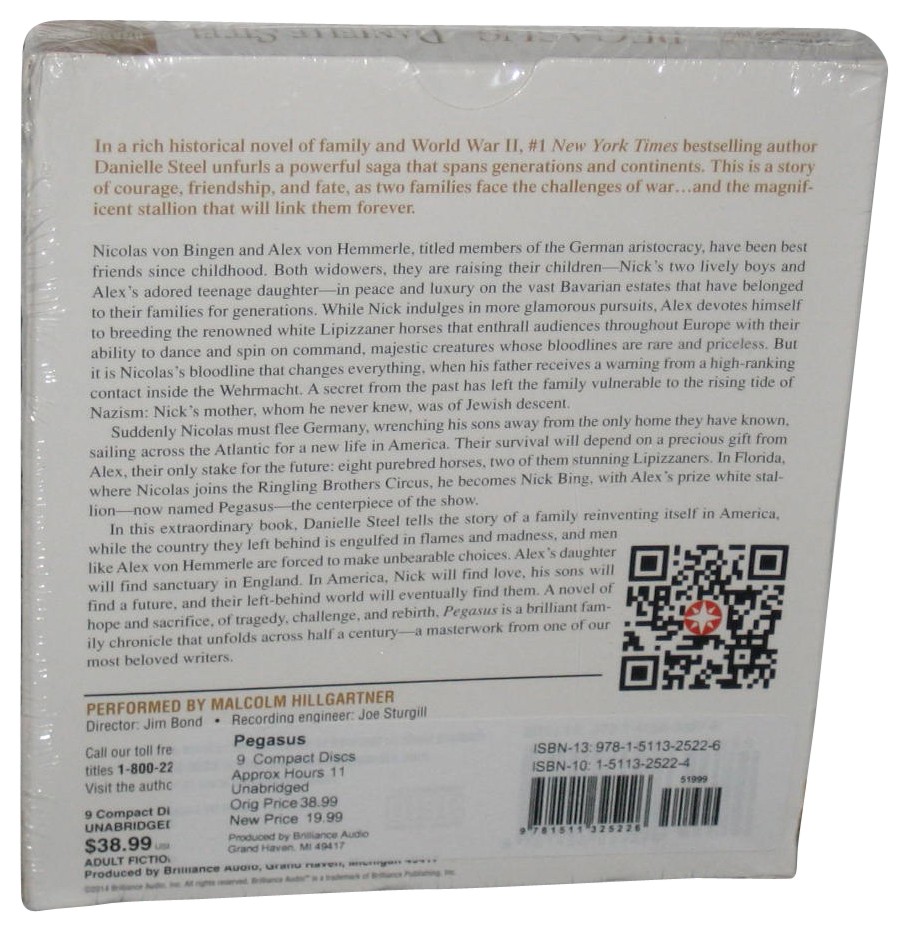 Danielle Steel Pegasus A Novel (2014) Unabridged Audio Book CD Box Set