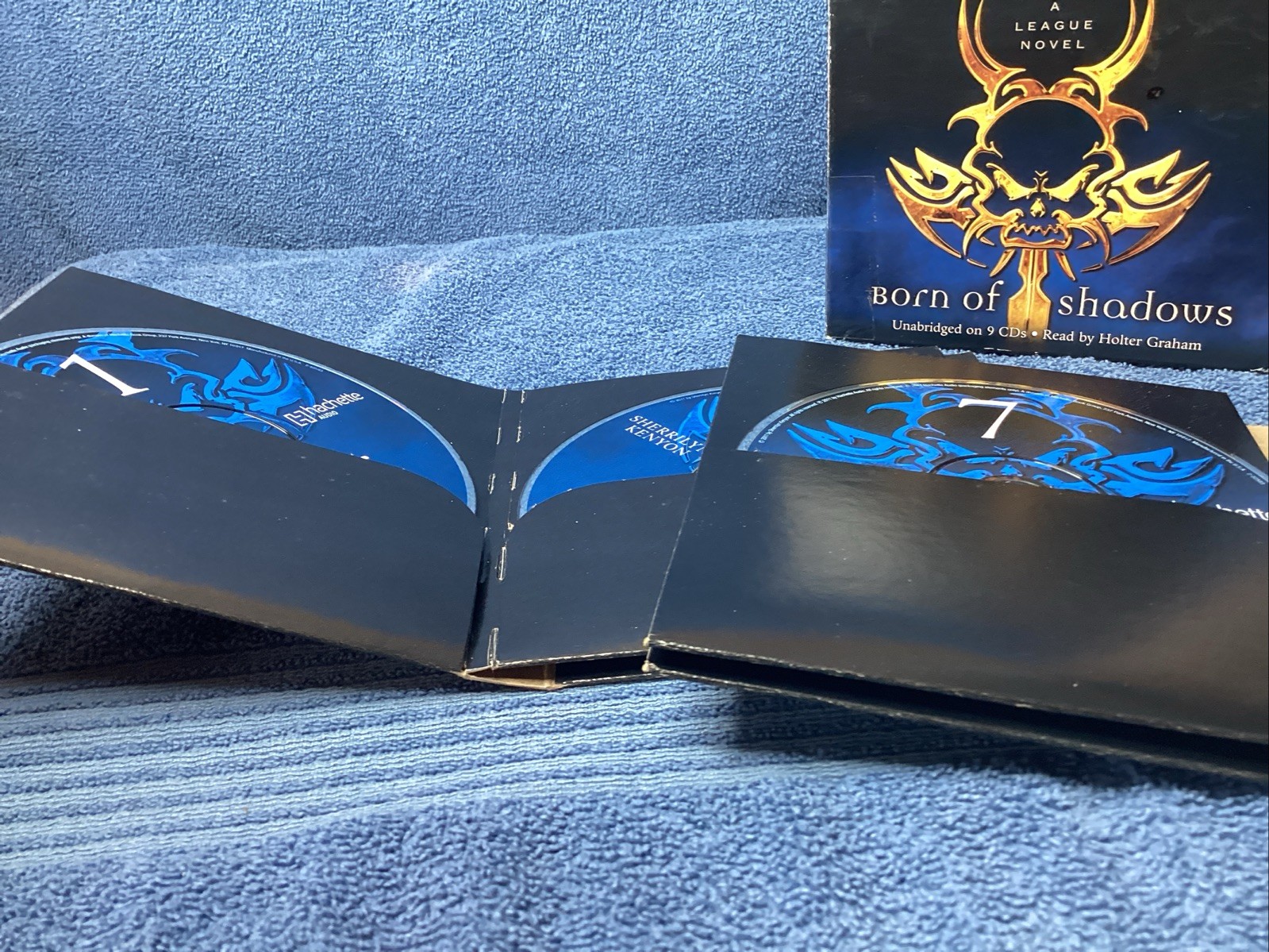 Born of Shadows 9 unabridged audio cd set Sherrilyn Kenyon a league novel