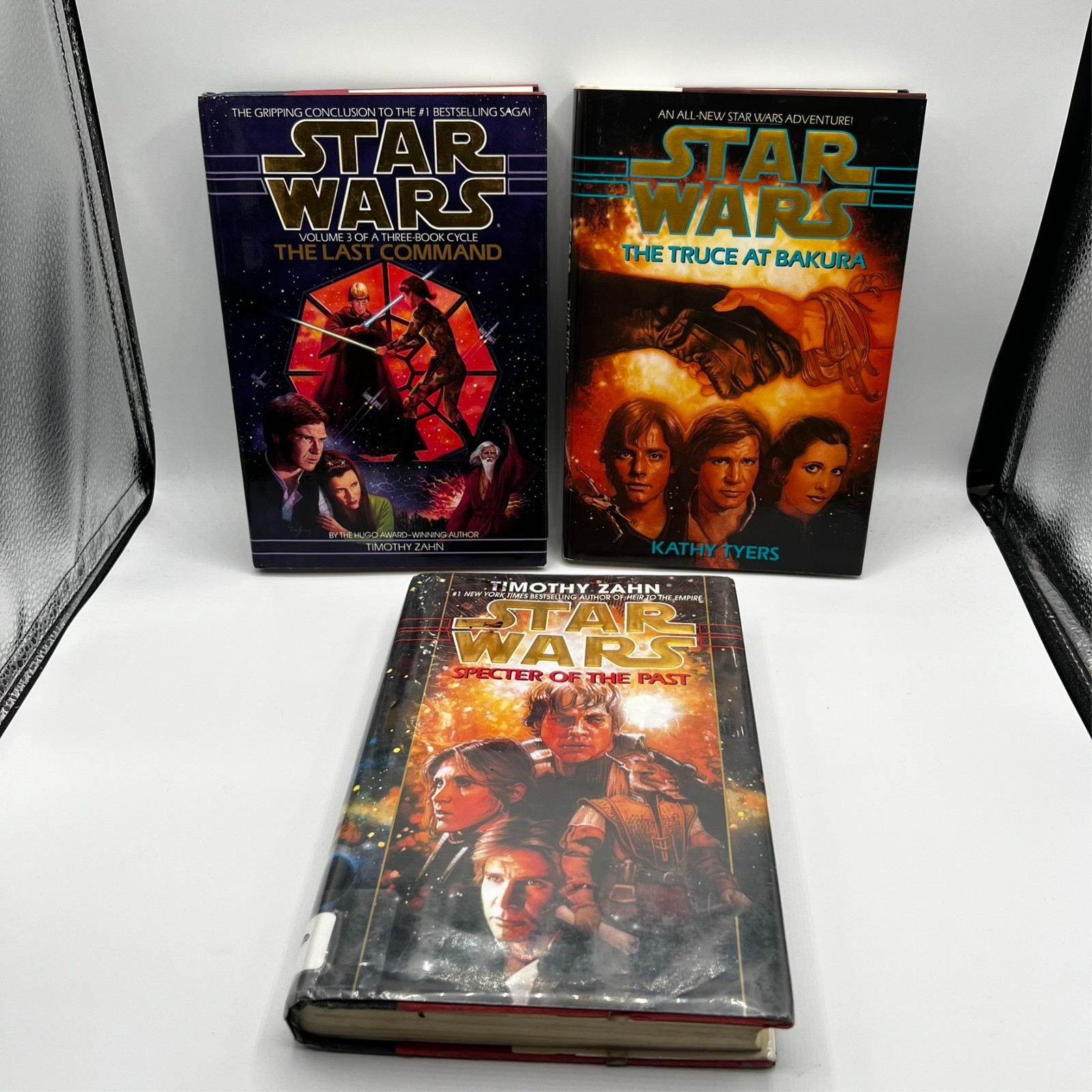 Star Wars Lot Of 3 Hardcover Books Ex-Library Specter of Past Truce Bakura