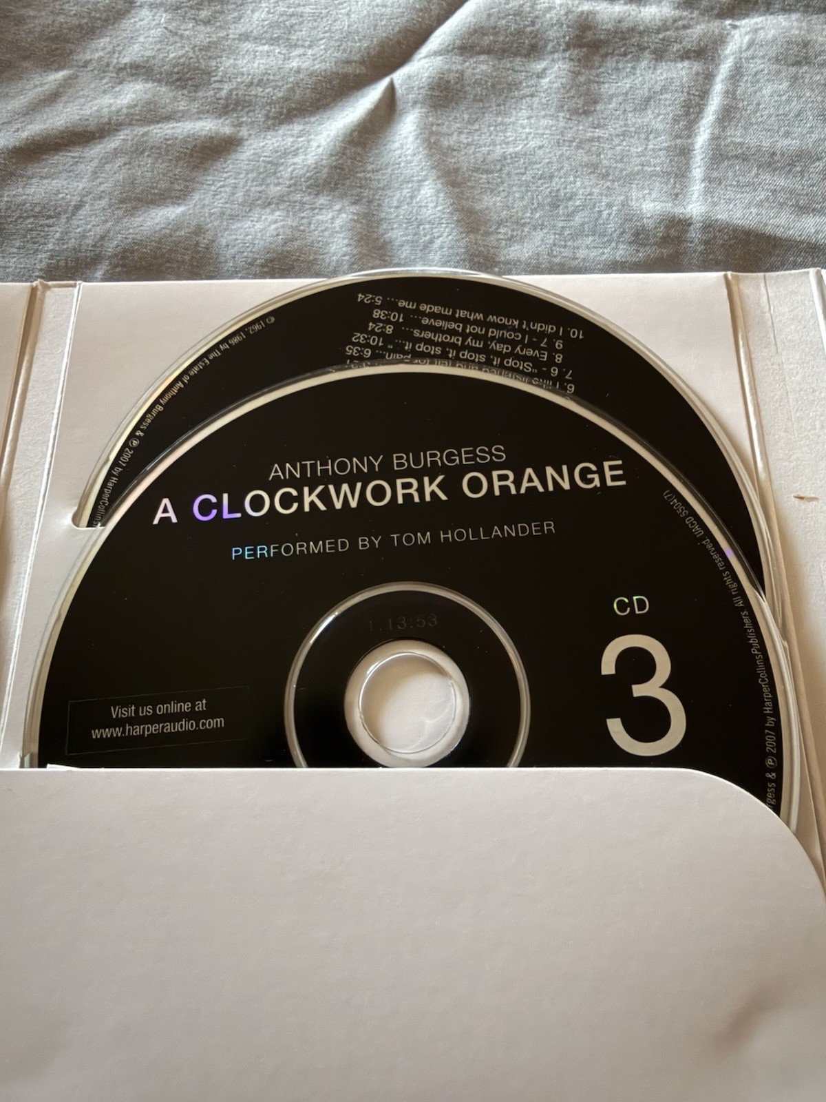A Clockwork Orange Cd Audiobook 2007