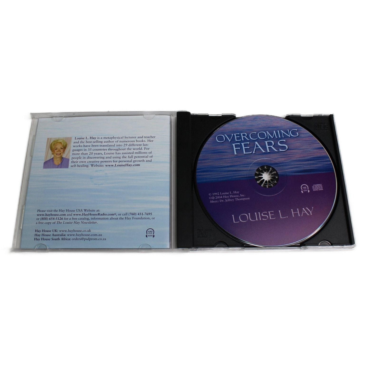 Overcoming Fears by Louise L. Hay Audiobook CDs 1 Disc