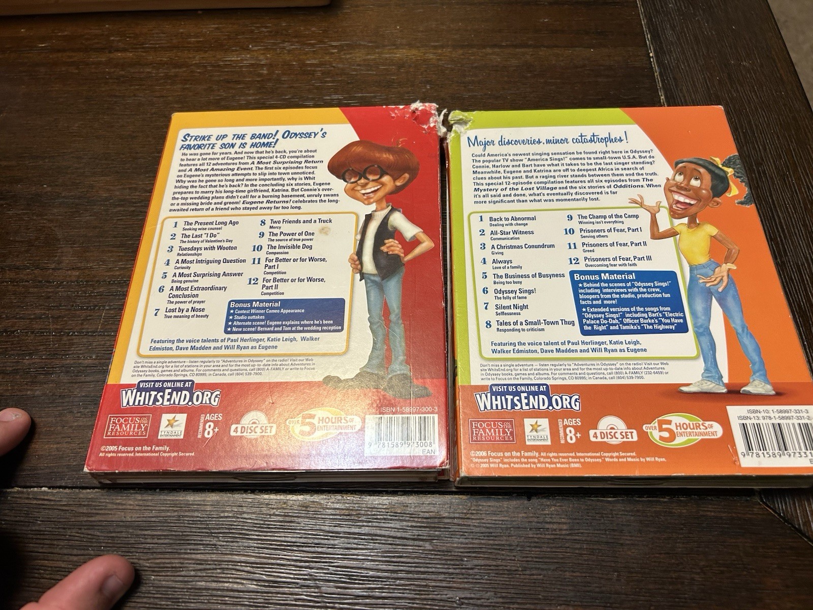 Adventures in Odyssey Audio Album 44 And 45 4 CD Box Set