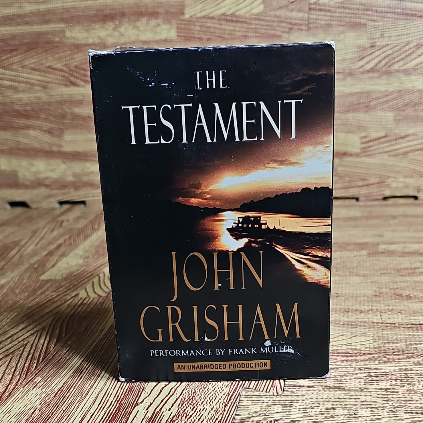 BDD Audio The Testament John Grisham Unabridged 9 Cassettes 15hr Frank Muller