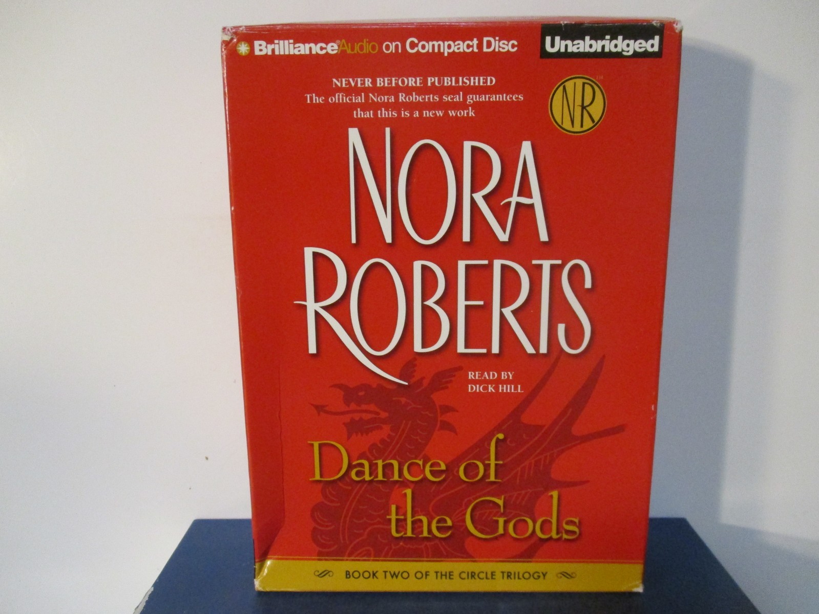 Dance of the Gods by Nora Roberts — 9 CD Unabridged — Near MINT cond. — B26-25