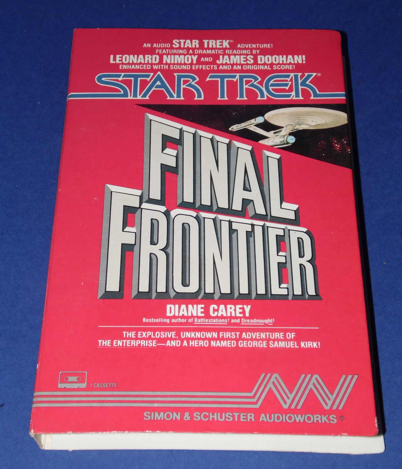 STAR TREK * Final Frontier * Audio Cassette Read by Leonard Nimoy & James Doohan