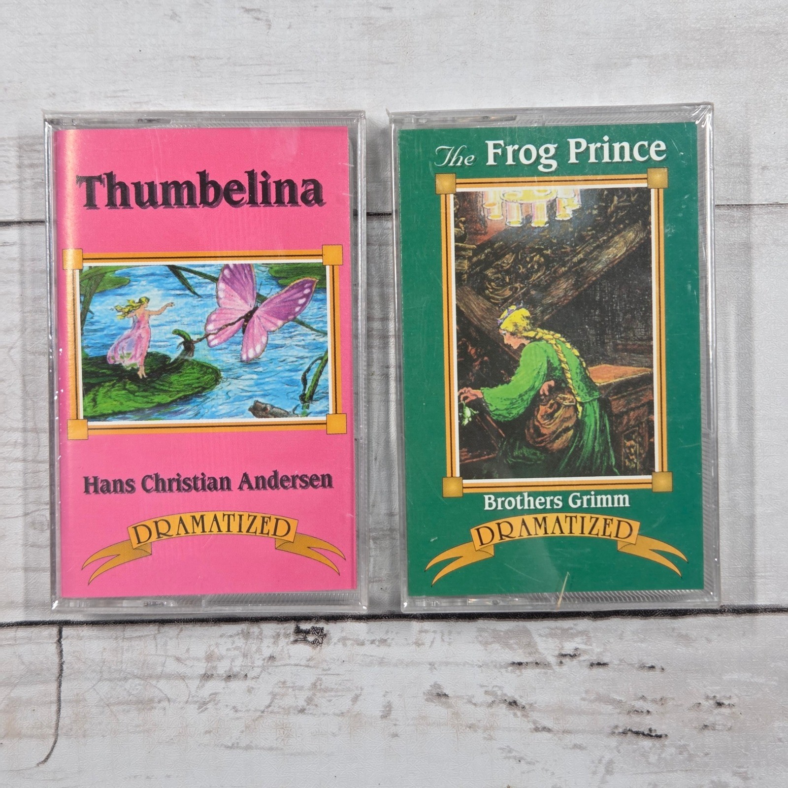 Lifetime Classics Fairy Tales Cassette Thumbelina Frog Prince 1993 Dramatized