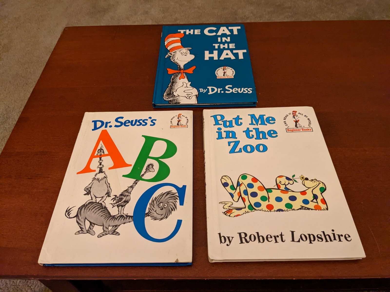 Lot of 3 Dr Seuss Hardcover