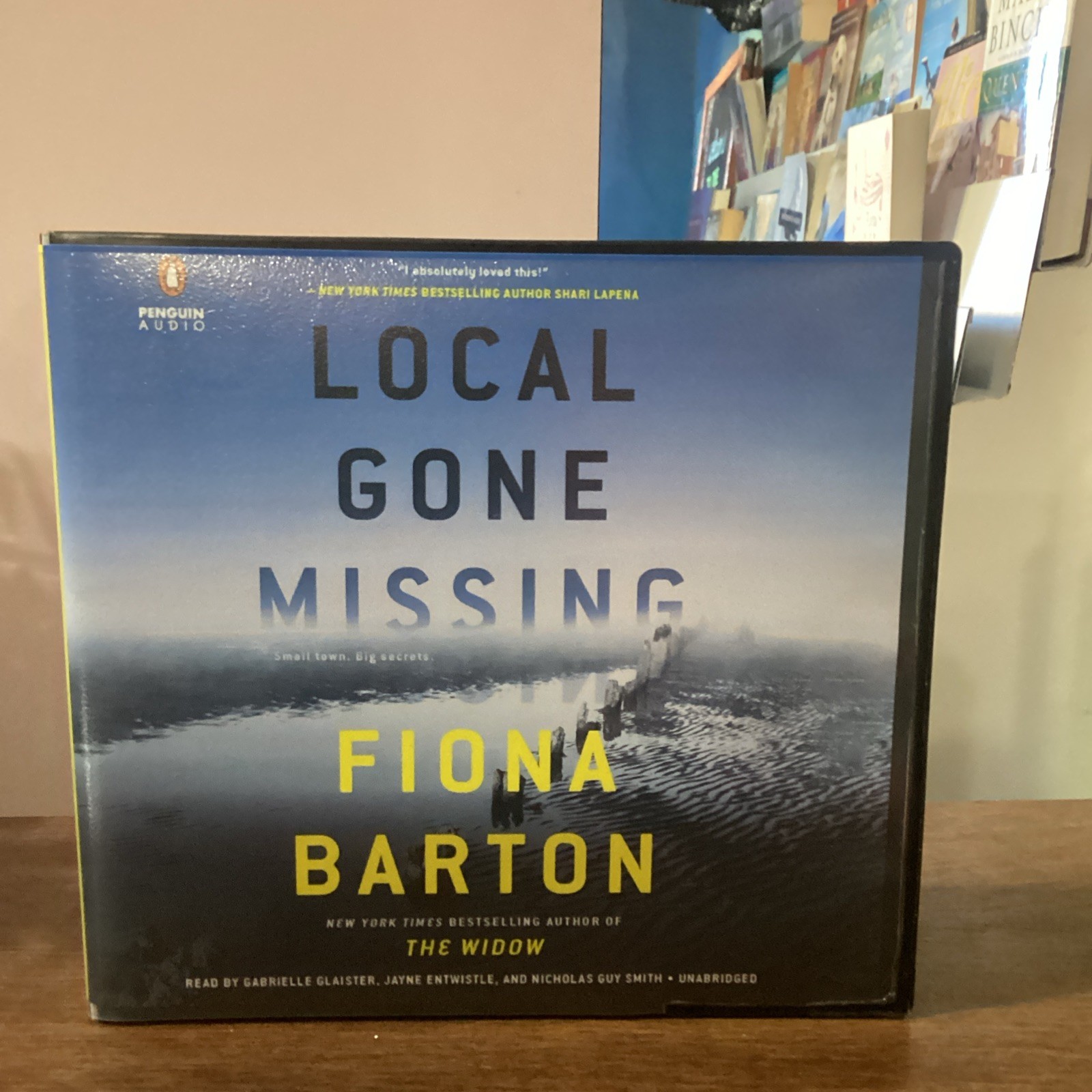 Local Gone Missing by Fiona Barton (2022, Compact Disc, Ex-Library, Unabridged)