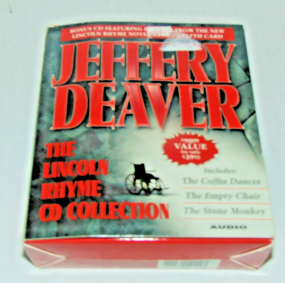 The LINCOLN RHYME Series By Jeffery Deaver Audiobook CD COLLECTION