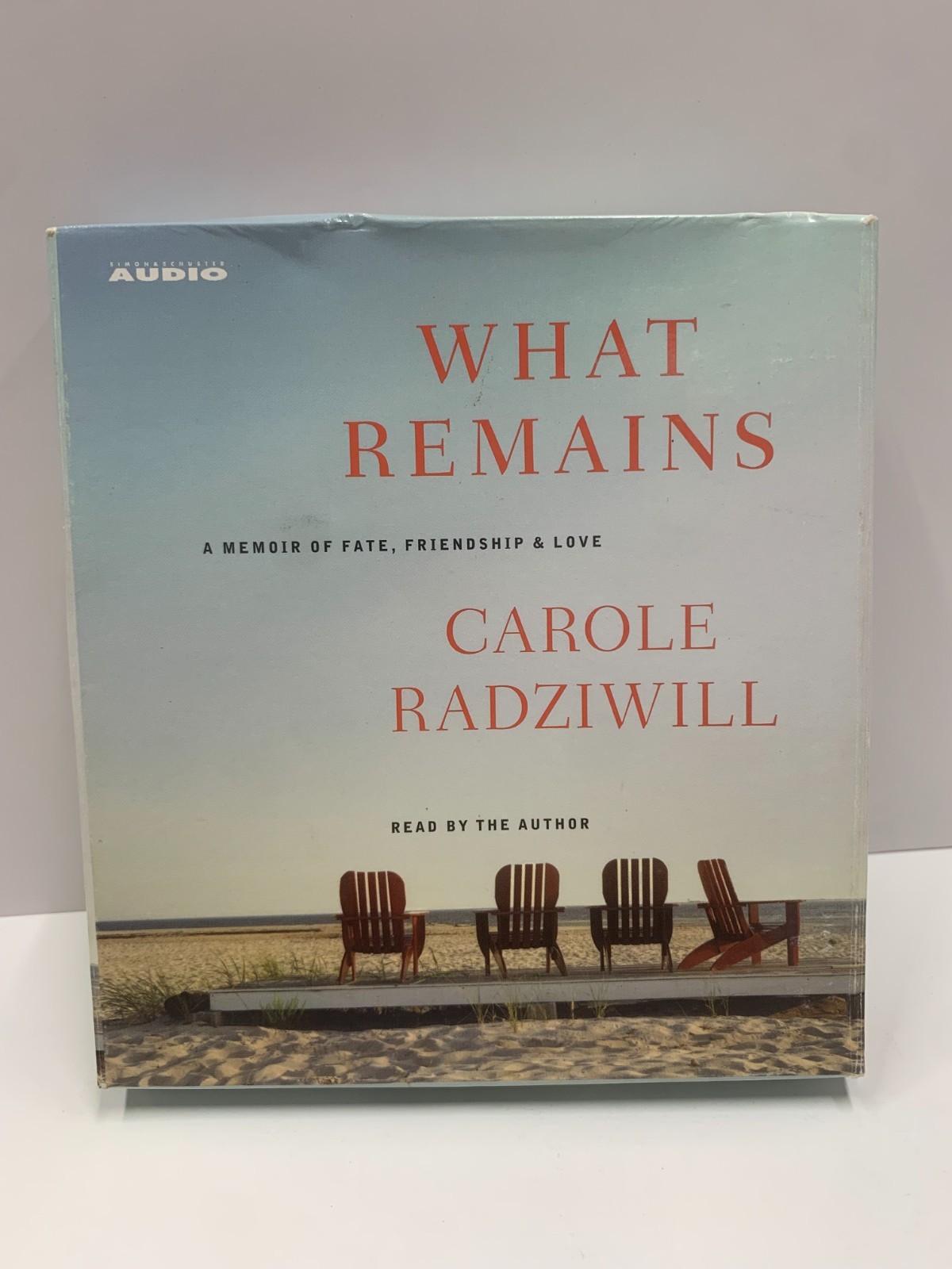 AUDIO BOOK-WHAT REMAINS. CAROLE RADZILL Free Shipping