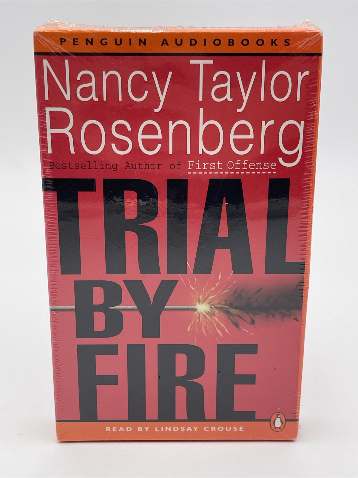 Trial by Fire Audiobook by Nancy Taylor Rosenberg Audio Cassette Abridged New