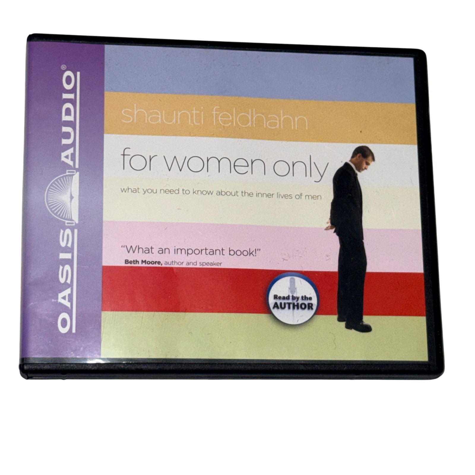 For Women Only Shaunti Feldhahn Audiobook 4 CD Set Unabridged Inner Lives of Men