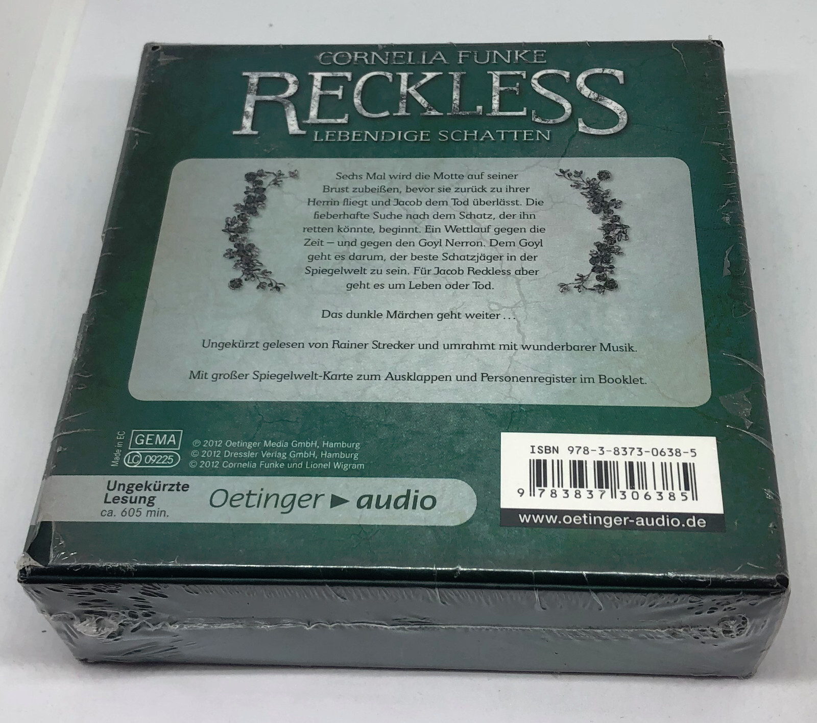 Lebendige Schatten: Reckless by Cornelia Funke (2012, Audio CD Set)