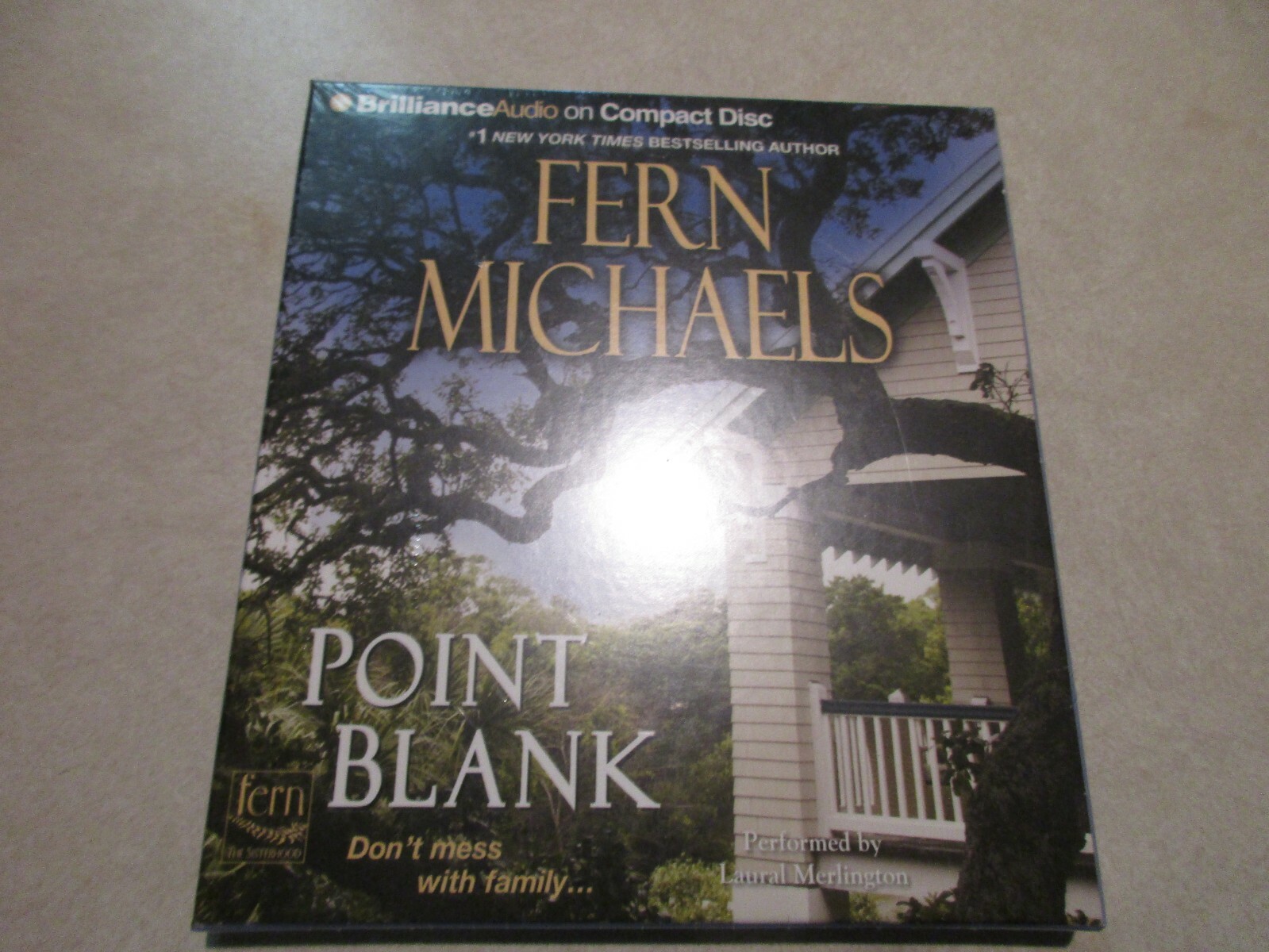 NEW *Sealed* AUDIO BOOK on CDs POINT BLANK Fern Michaels Abridged