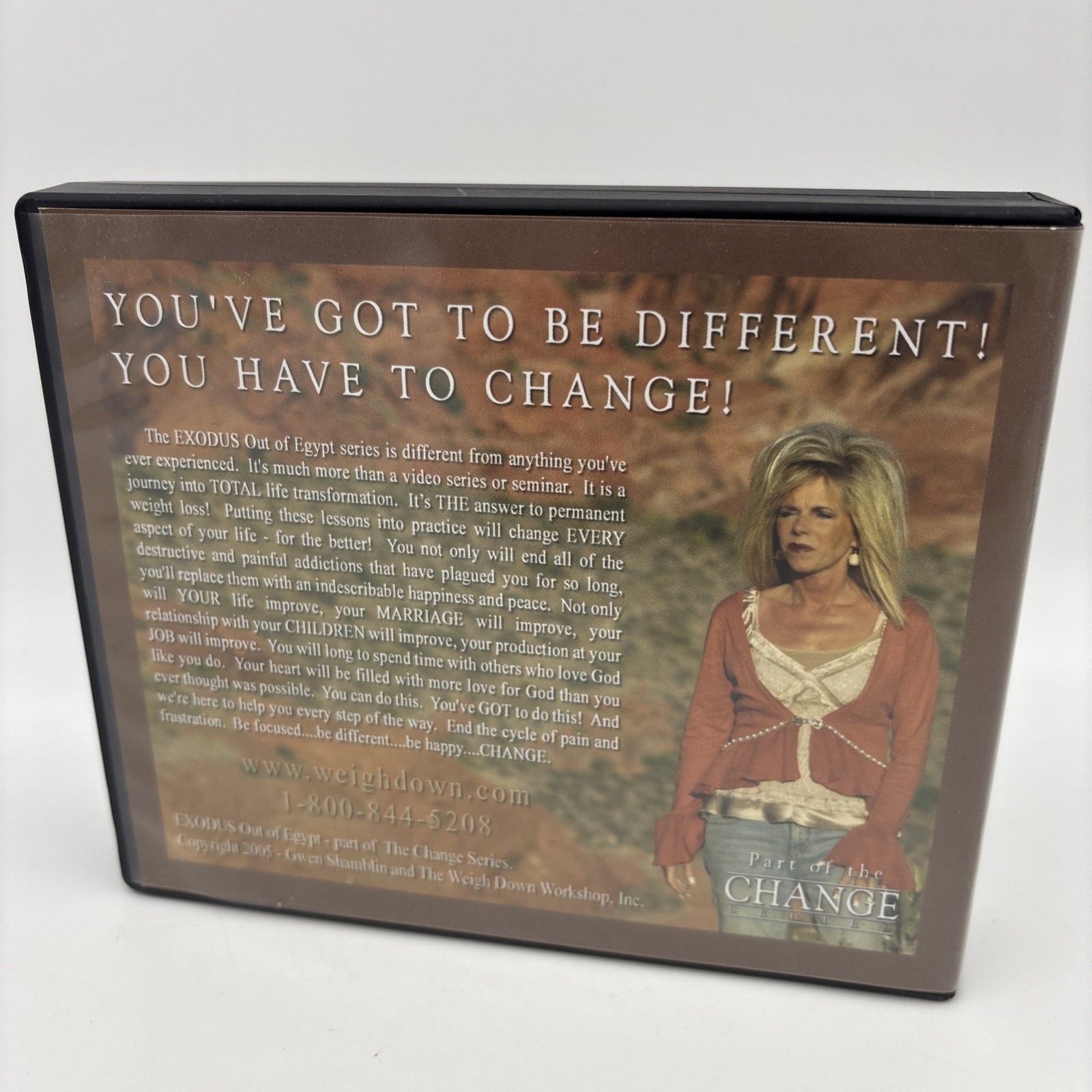 Gwen Shamblin Weigh Down Ministries Exodus Out Of Egypt Workshop Audio CD Set